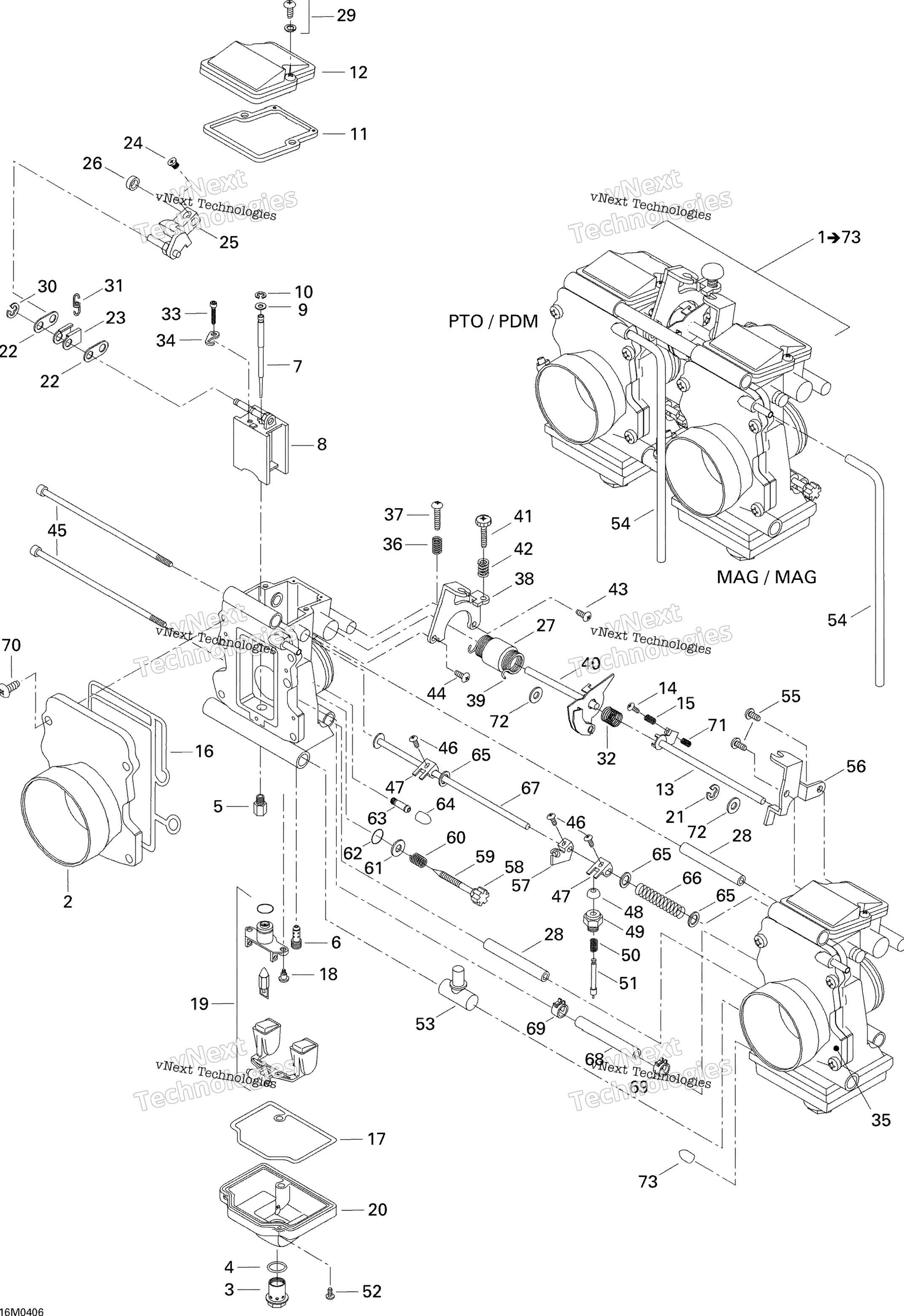 Carburetors 600 Ho
