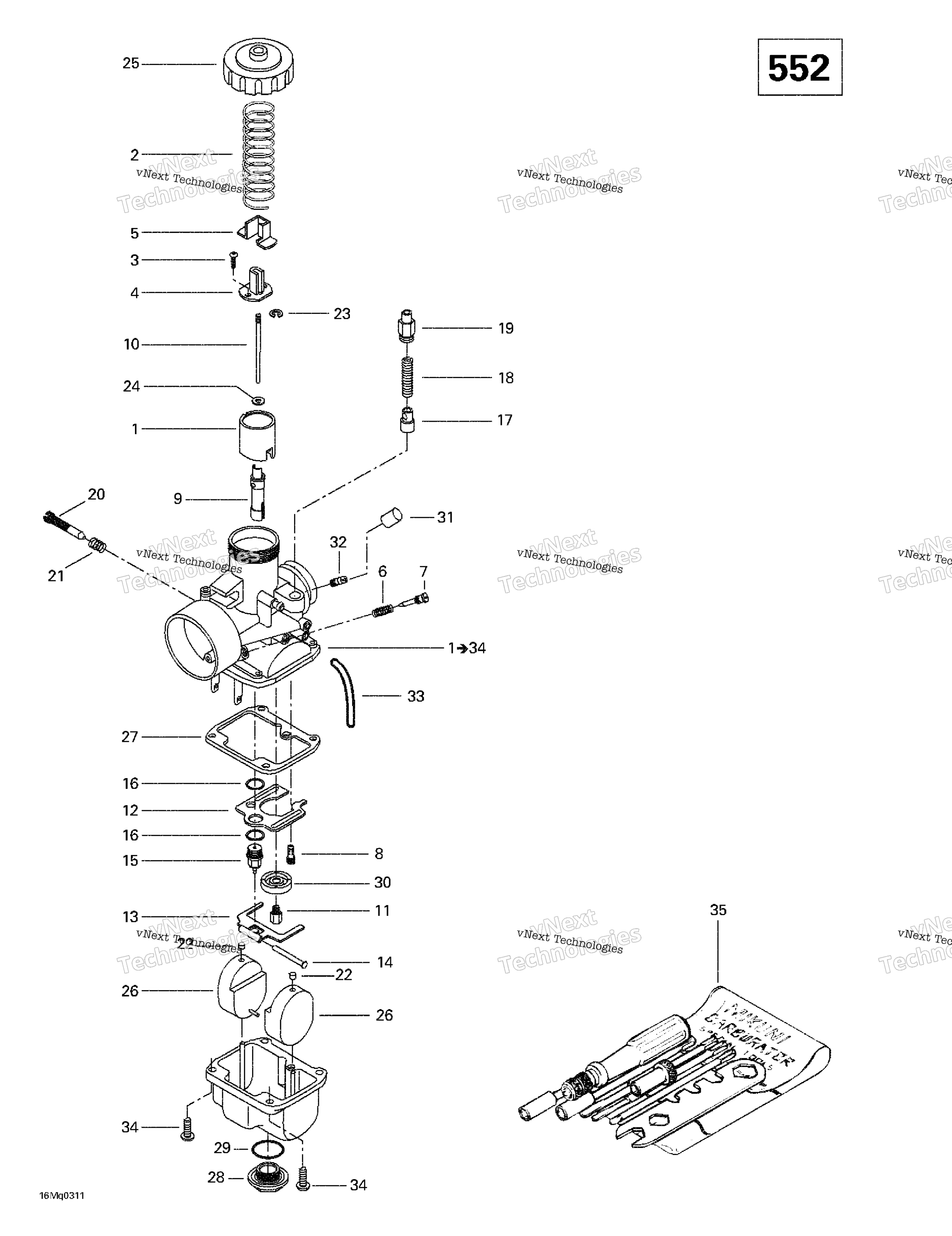 Carburetors 552