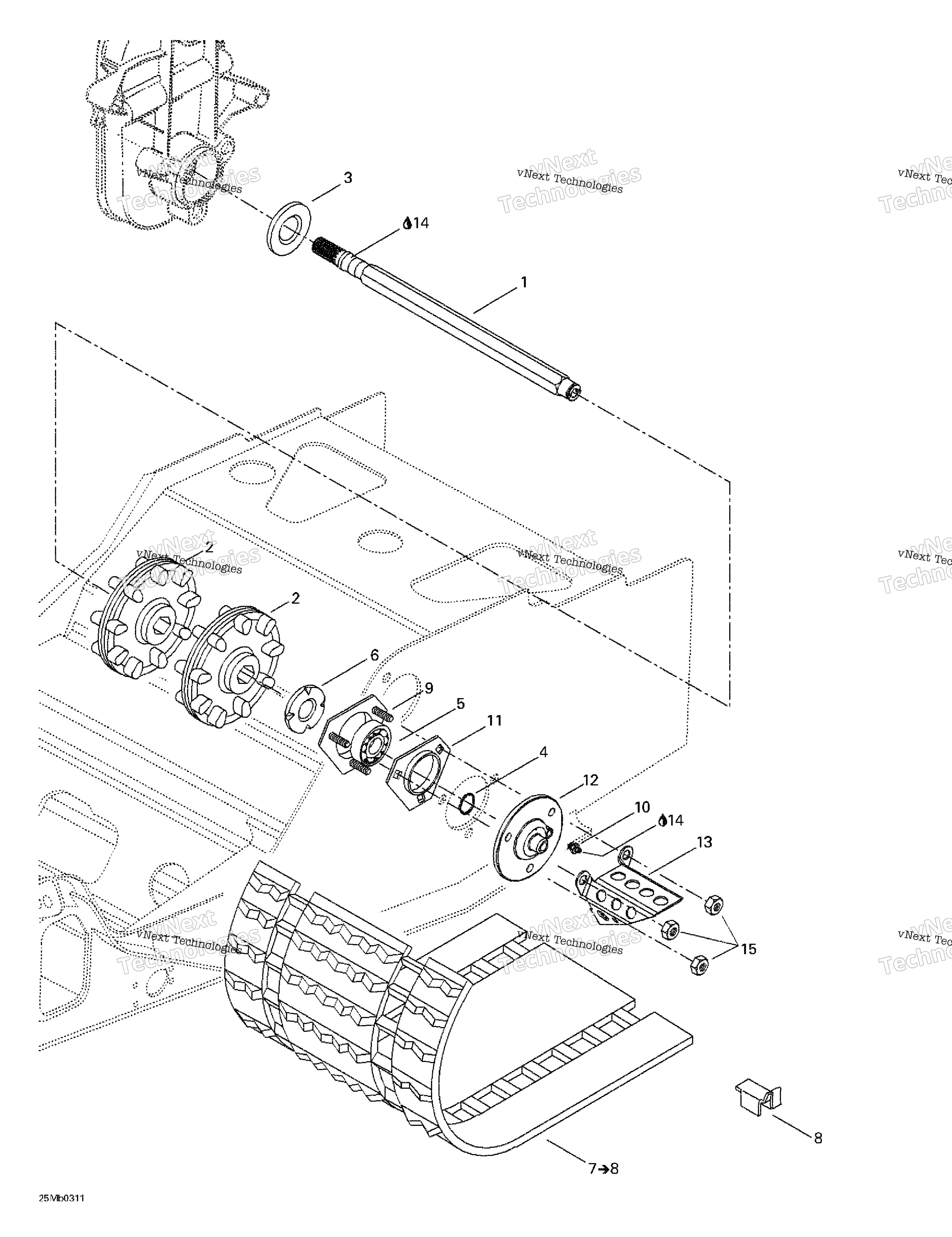 Привод Axle And Track