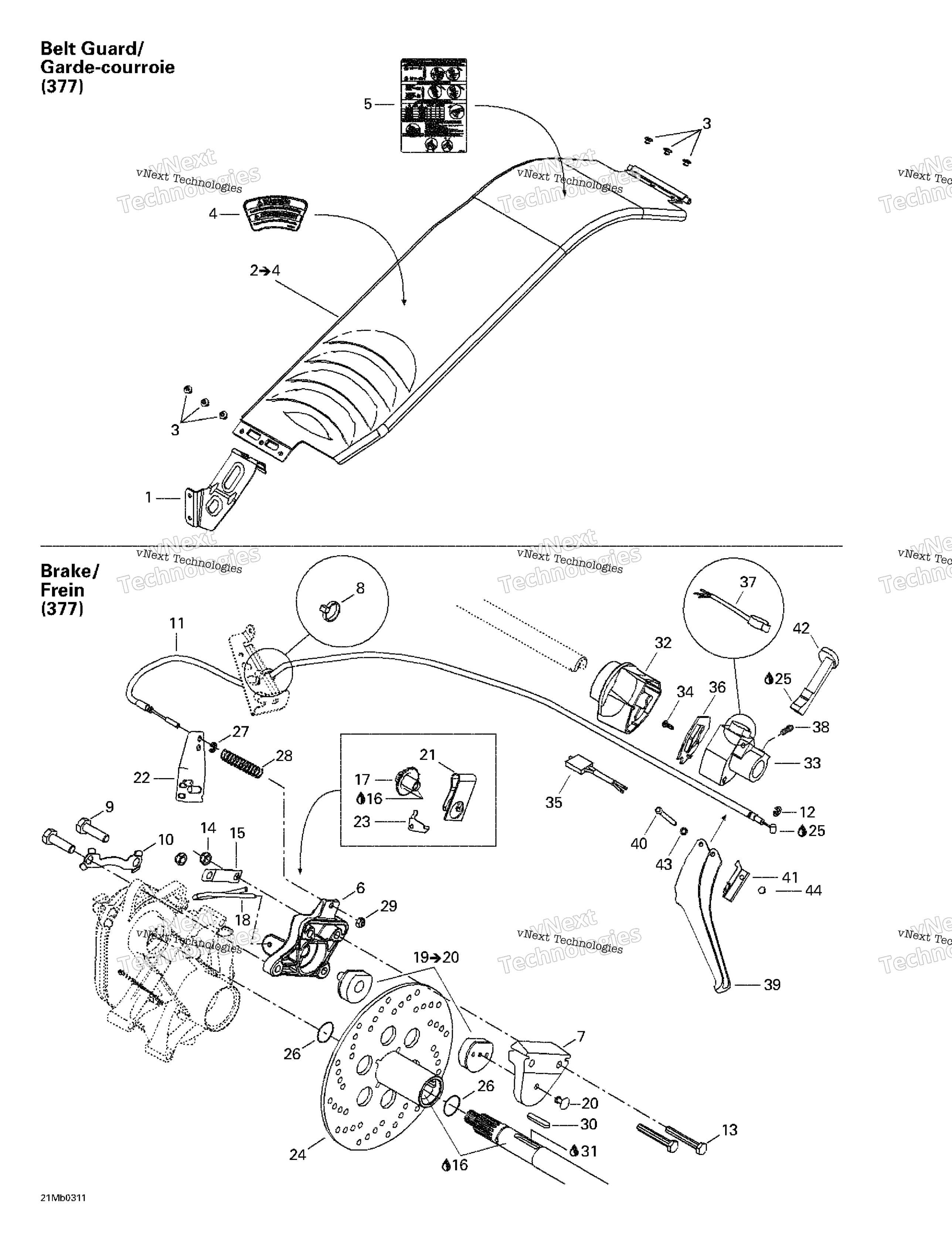 Mechanic тормоз и Belt защита (377)
