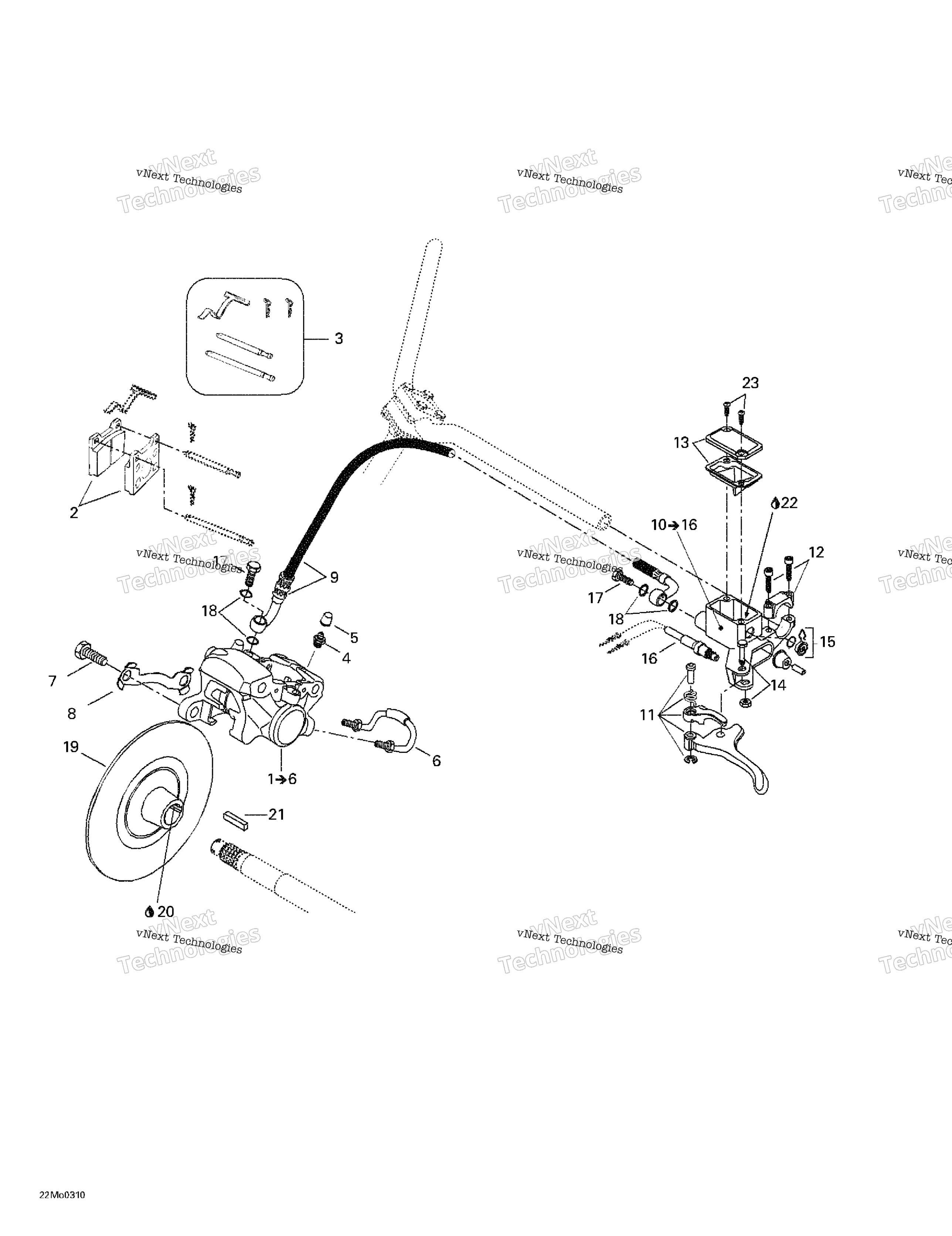 Hydraulic тормоз
