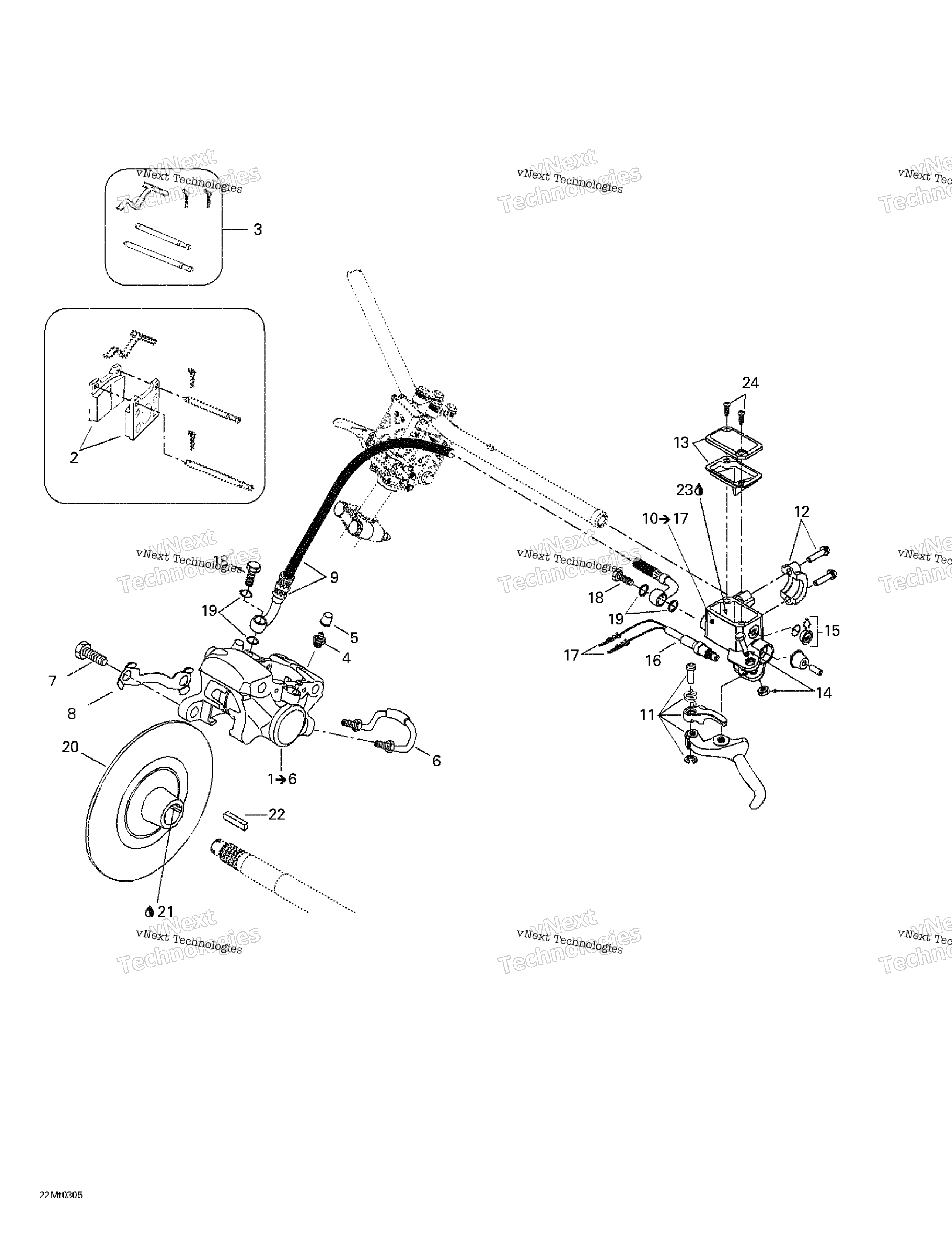 Hydraulic тормоз