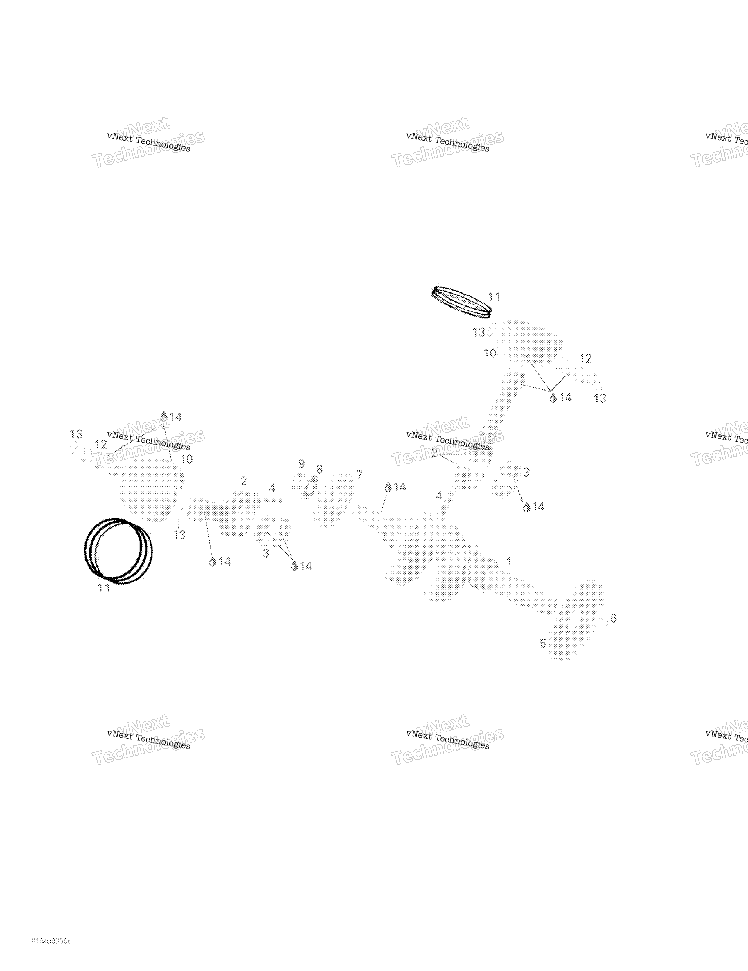 Коленчатый вал And Pistons
