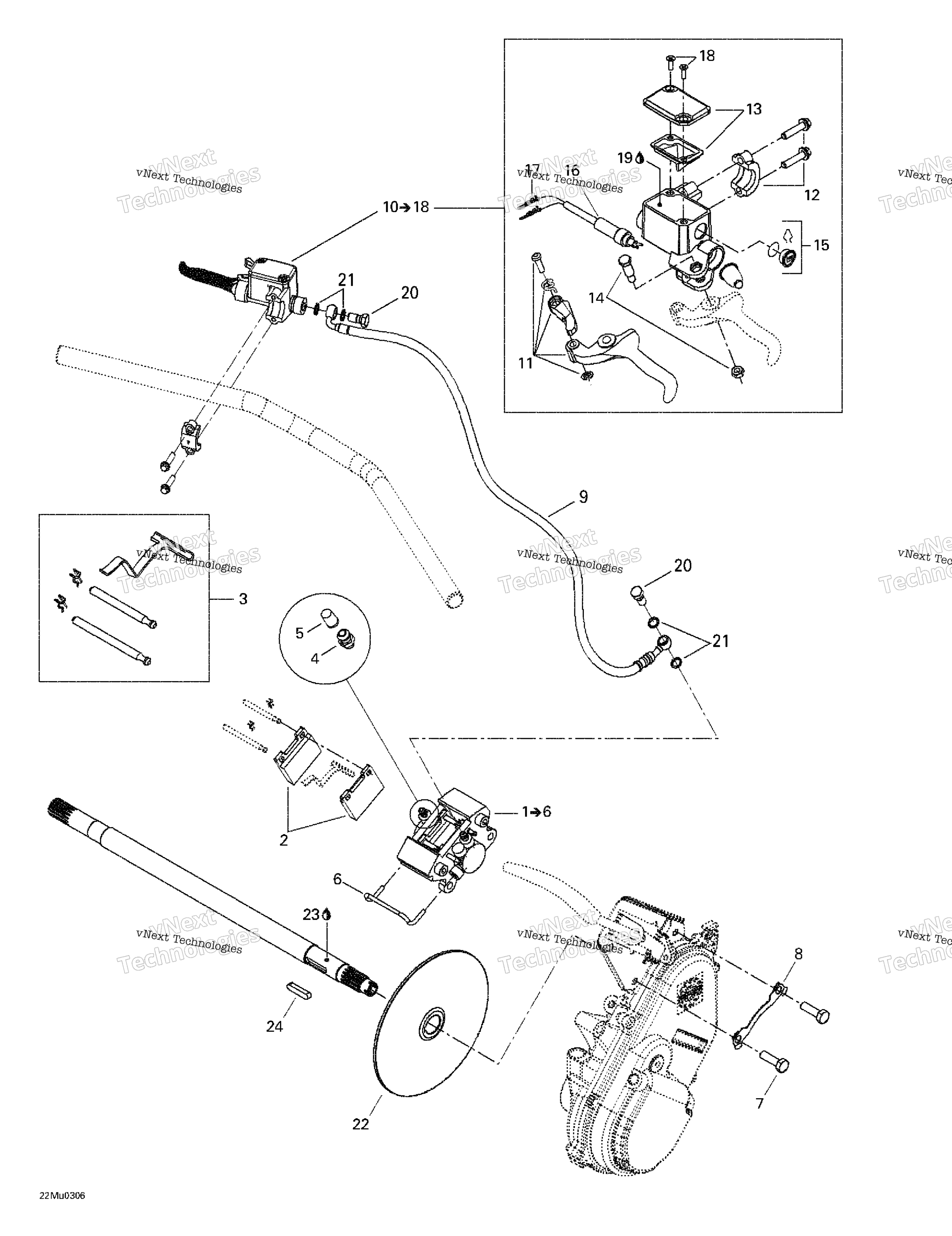 Hydraulic тормоз