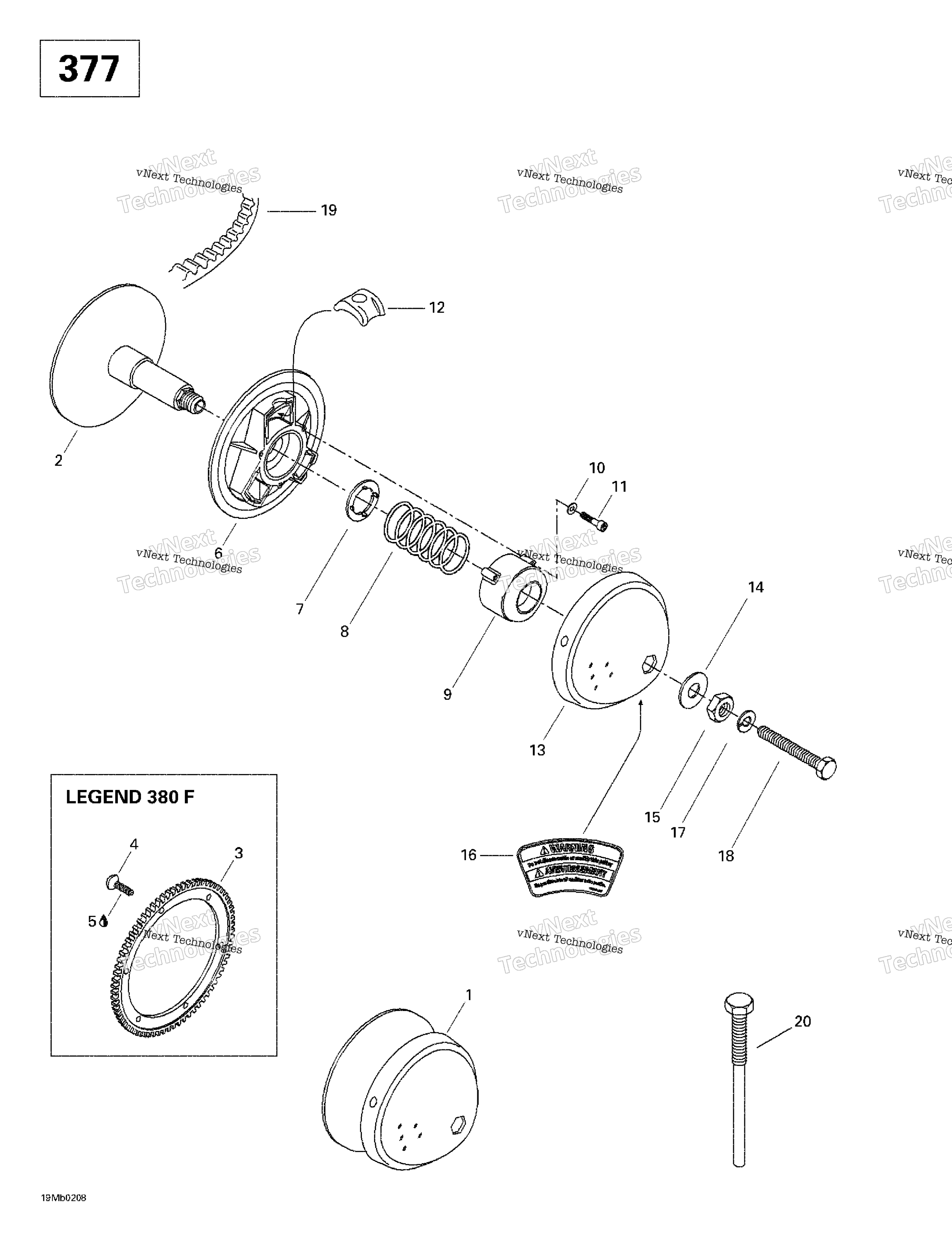 Привод Pulley (377)
