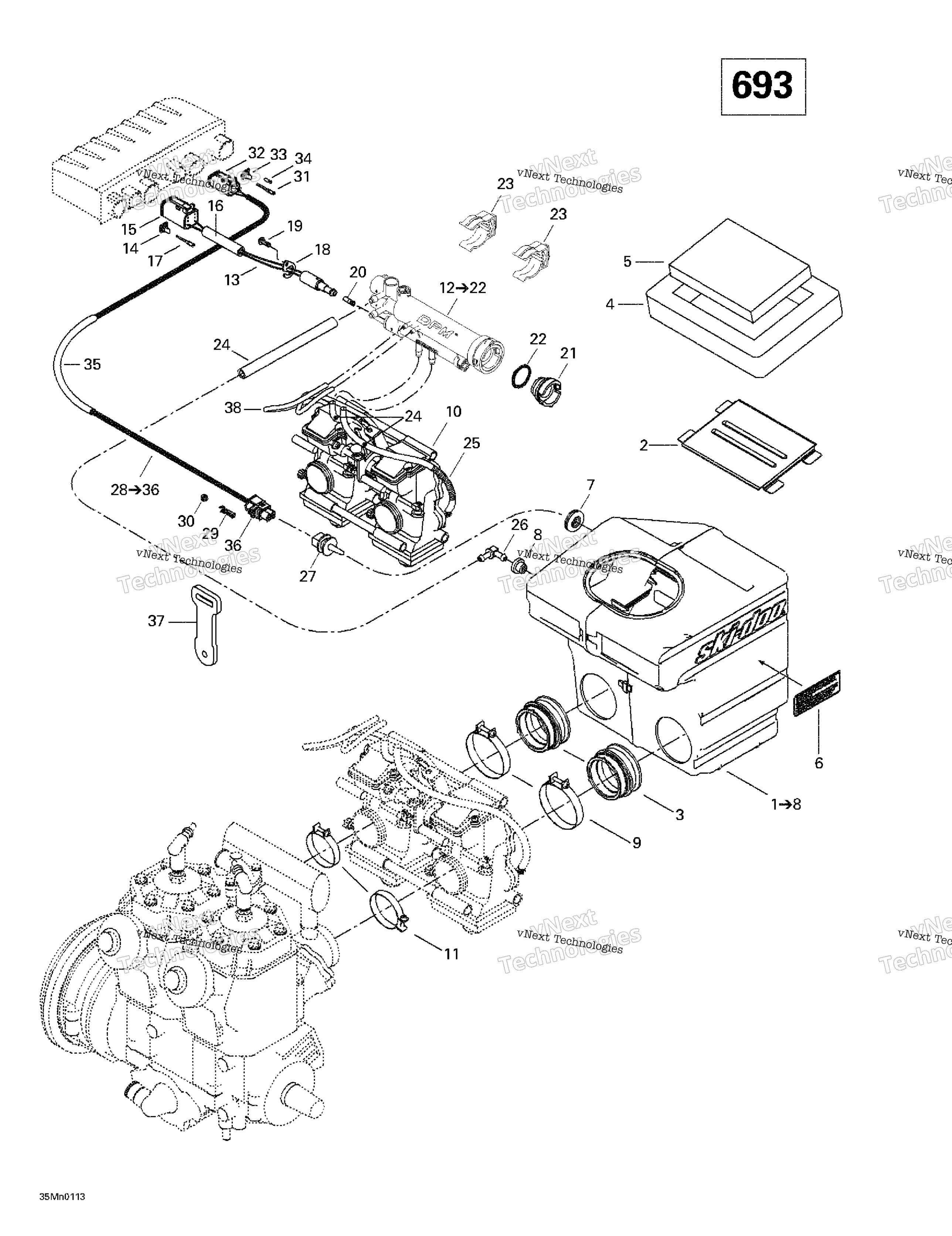 Воздушный впуск System (693)