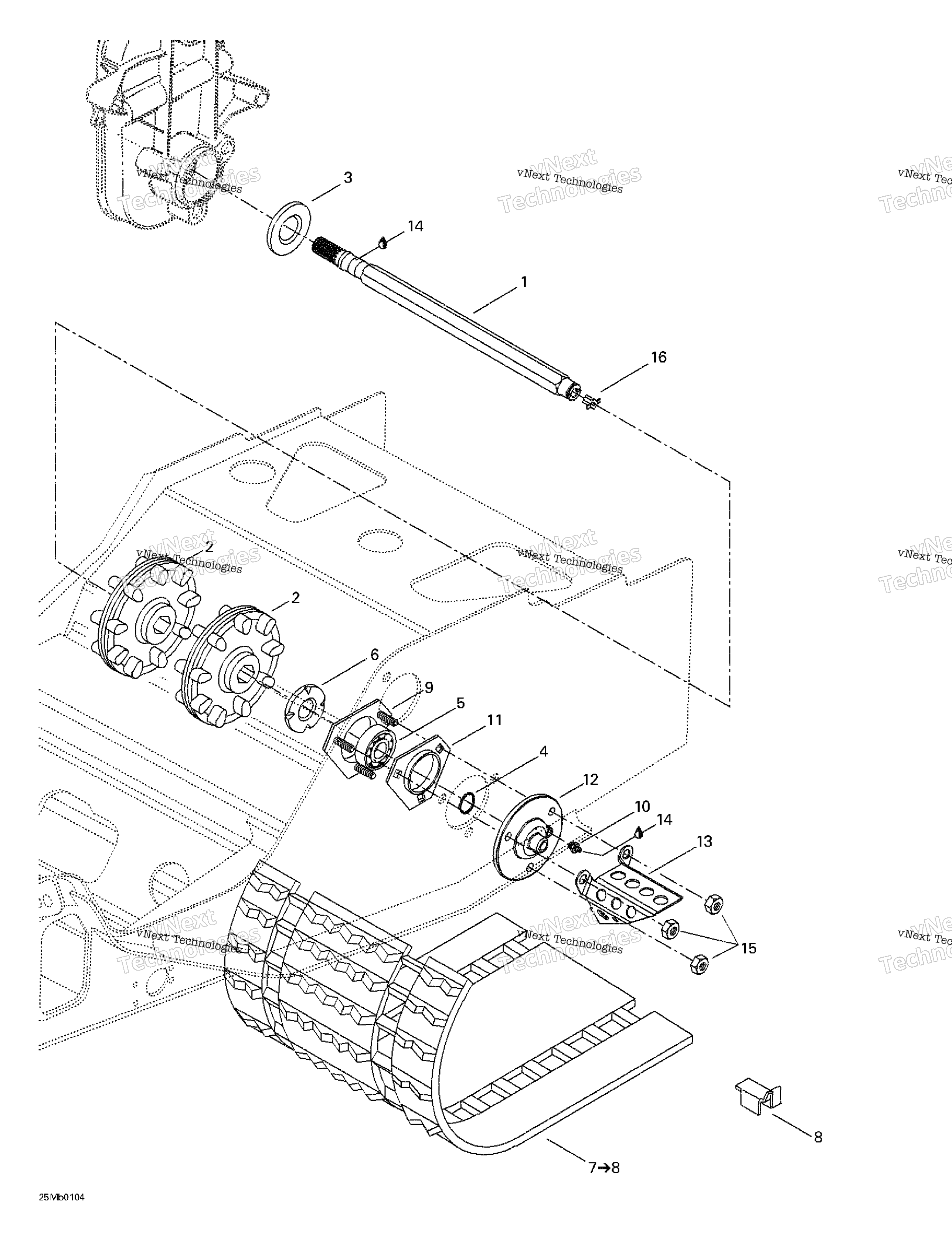 Привод Axle And Track