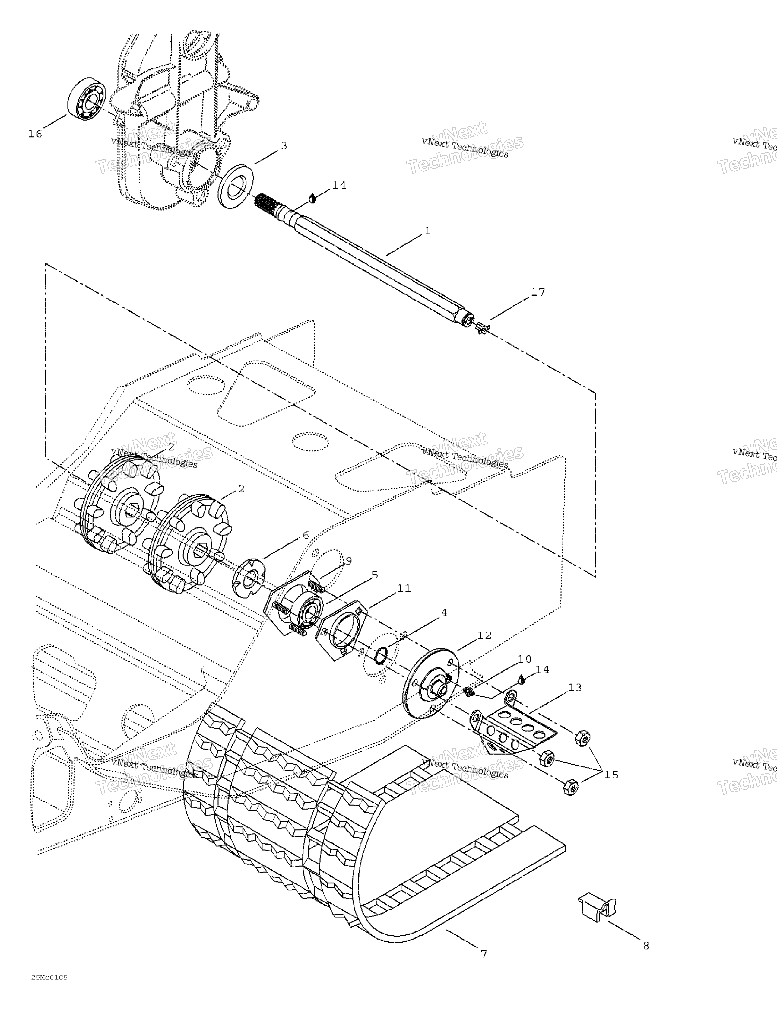 Привод Axle And Track