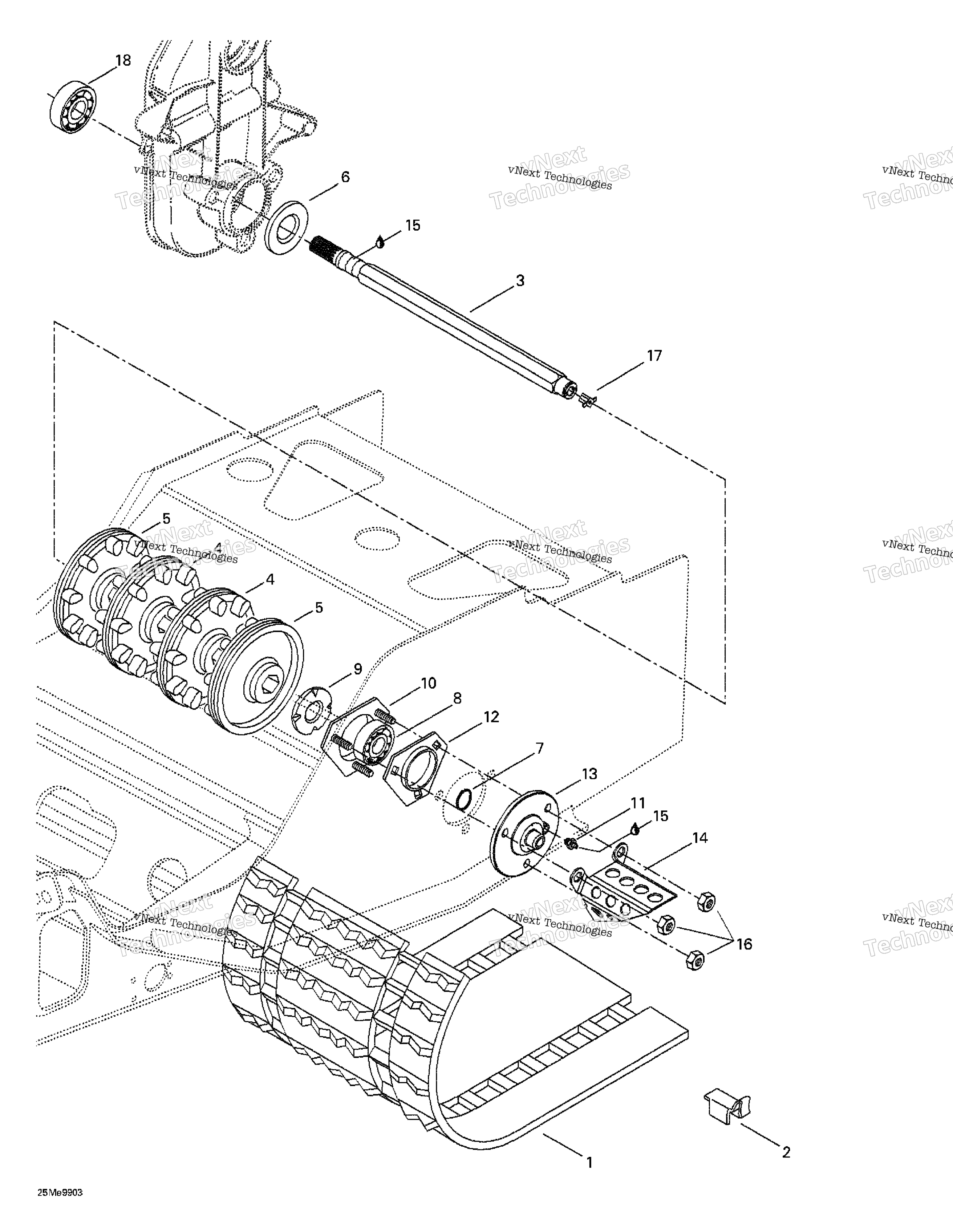 Привод Axle And Track