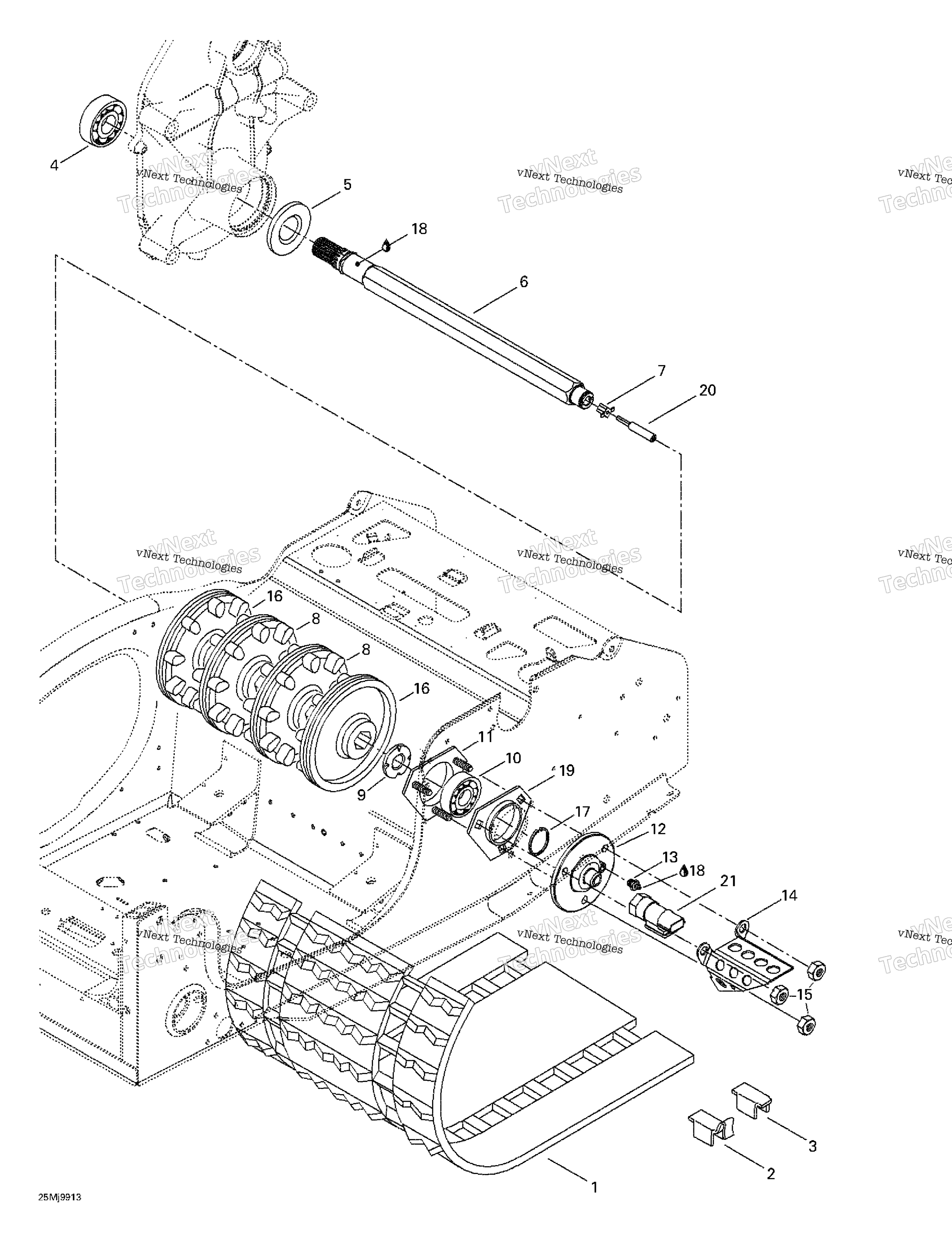 Привод Axle And Track