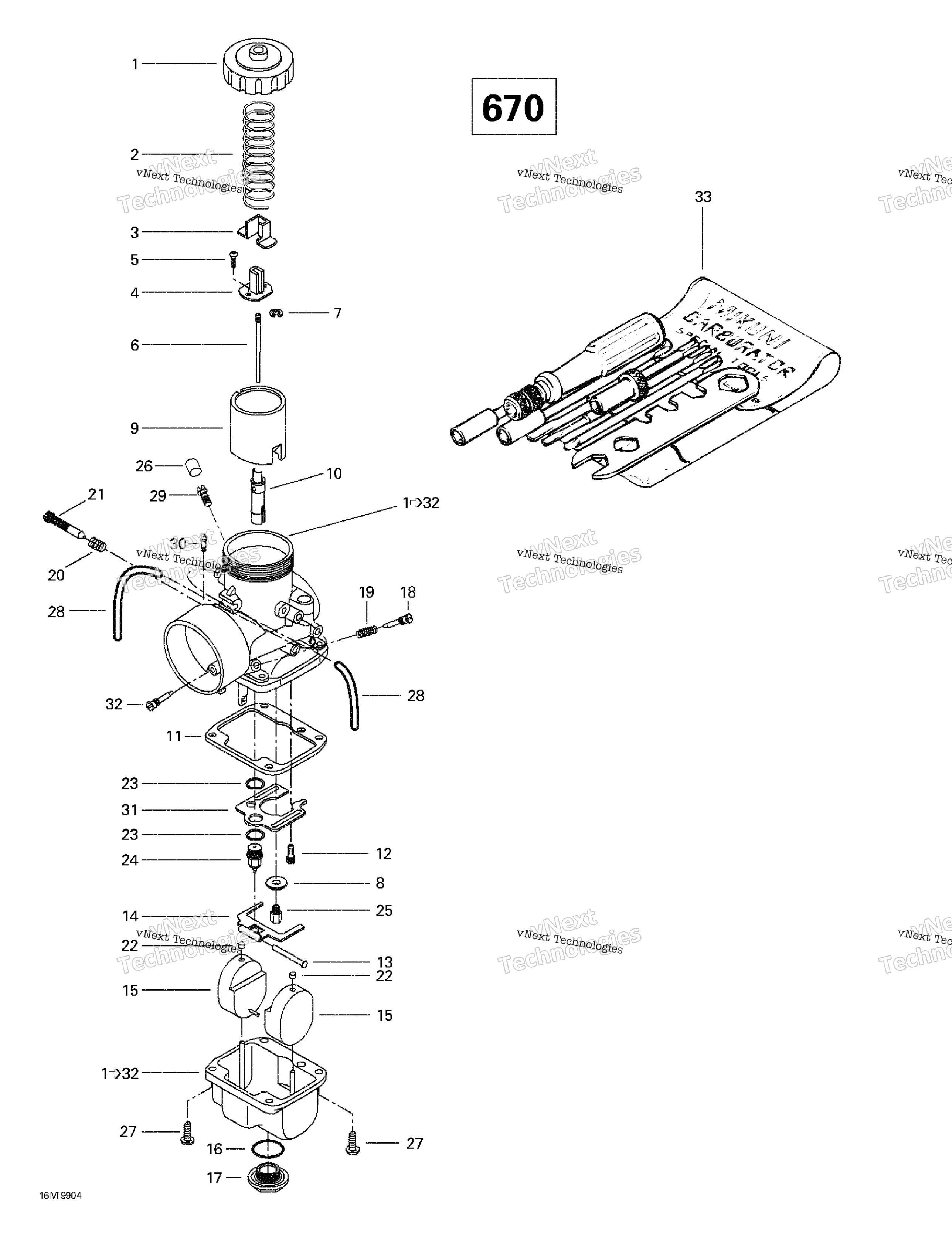 Carburetors 670