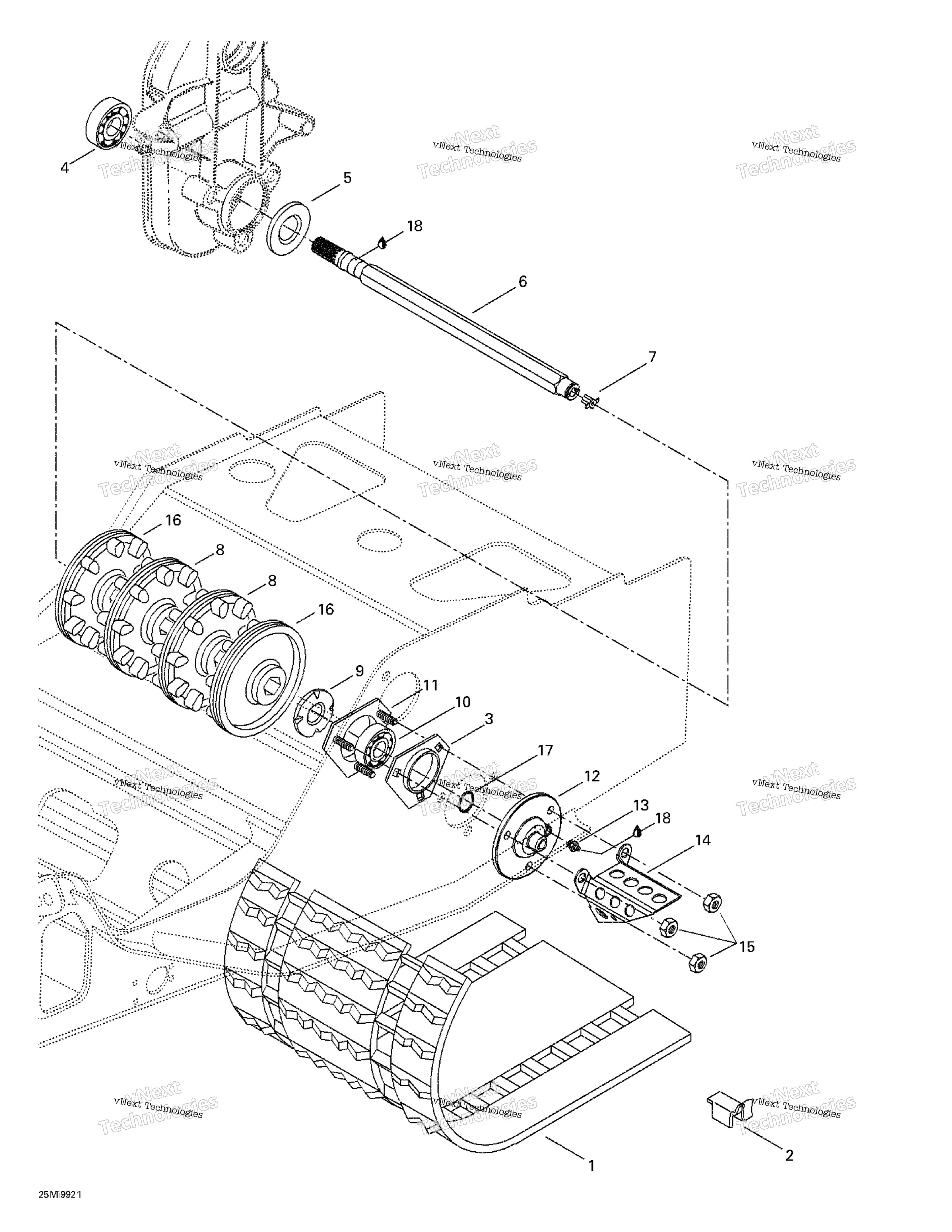 Привод Axle And Track