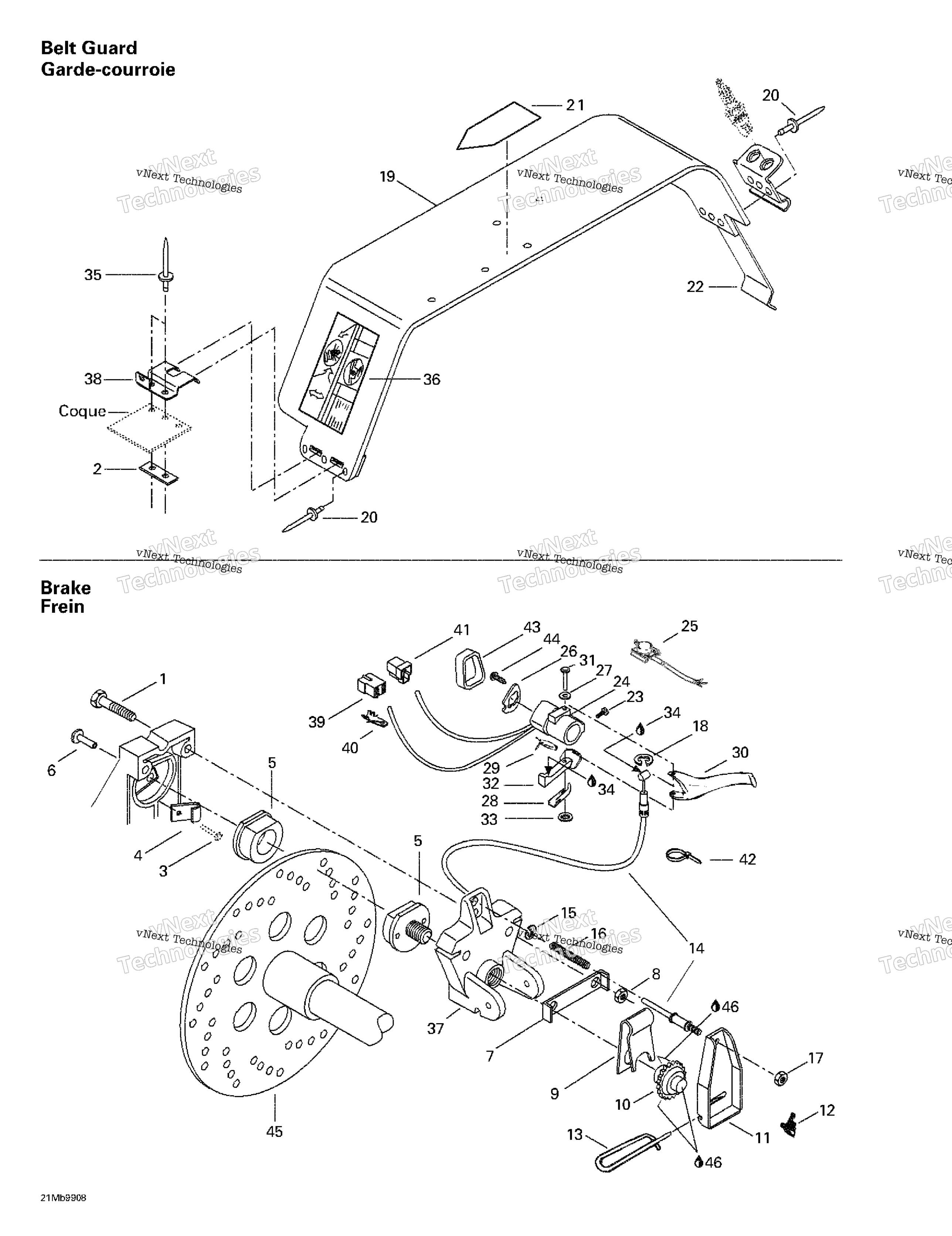 Mechanic тормоз и Belt защита