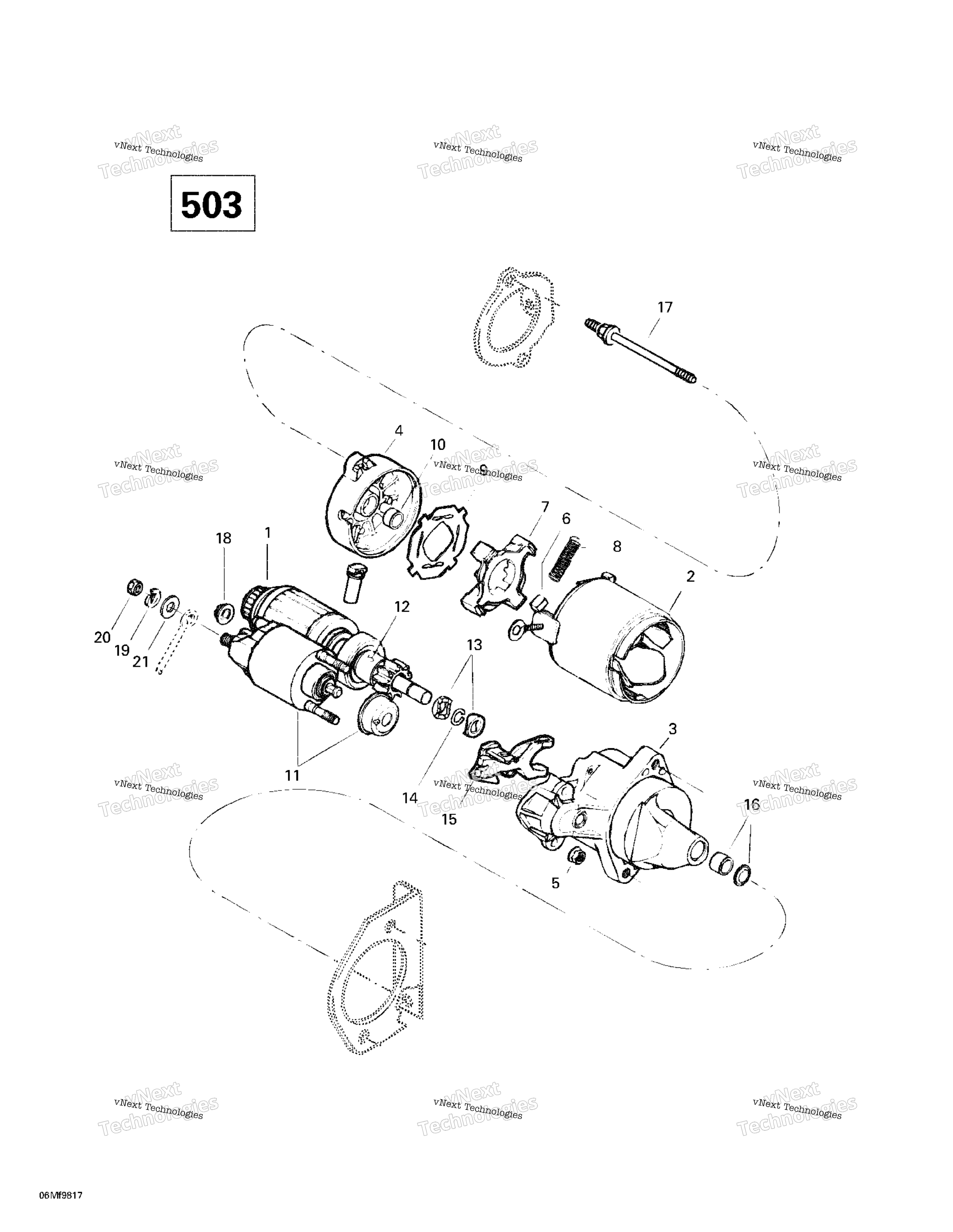 Электрооборудование Starter (503)