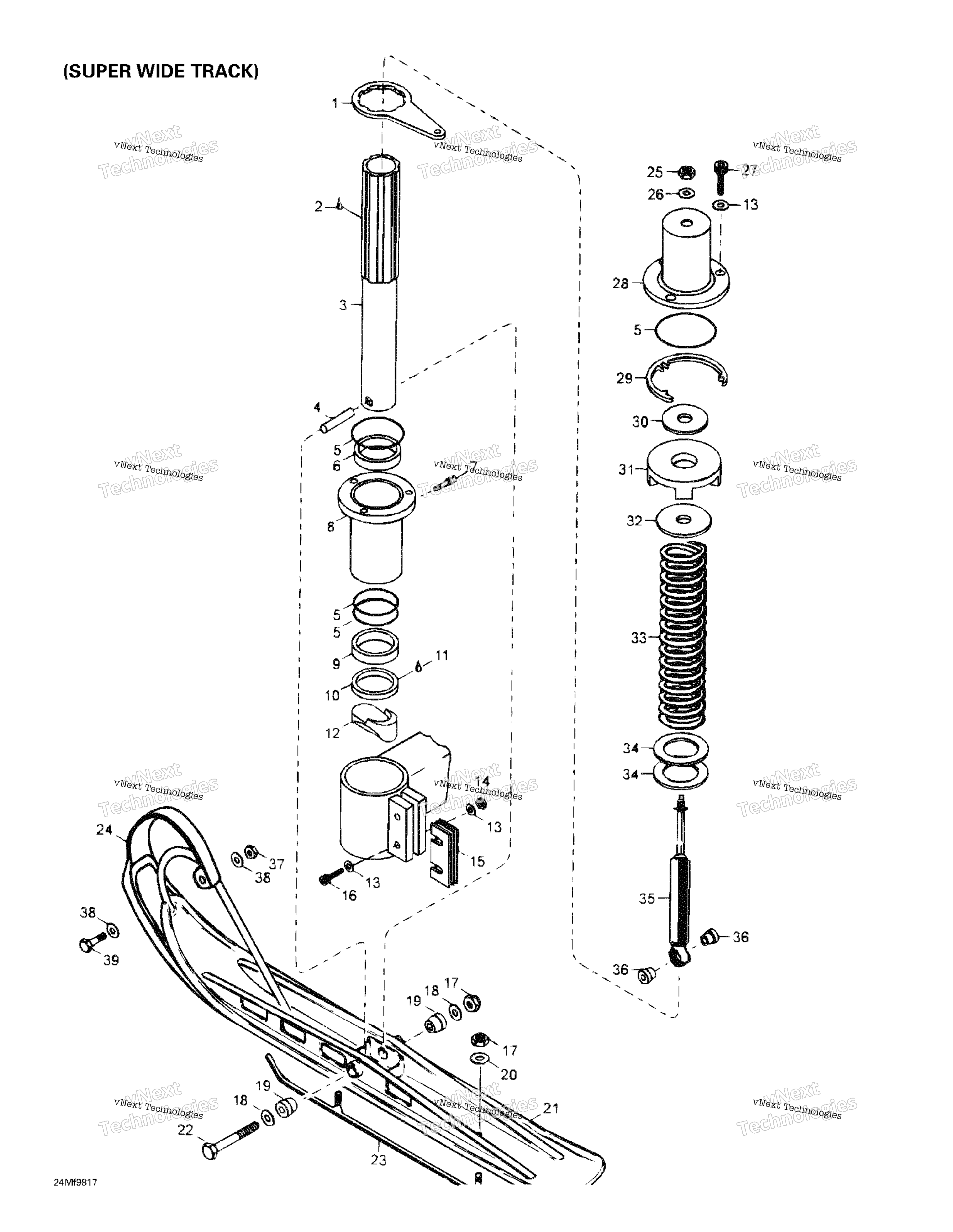 Передняя часть Suspension And Ski 2