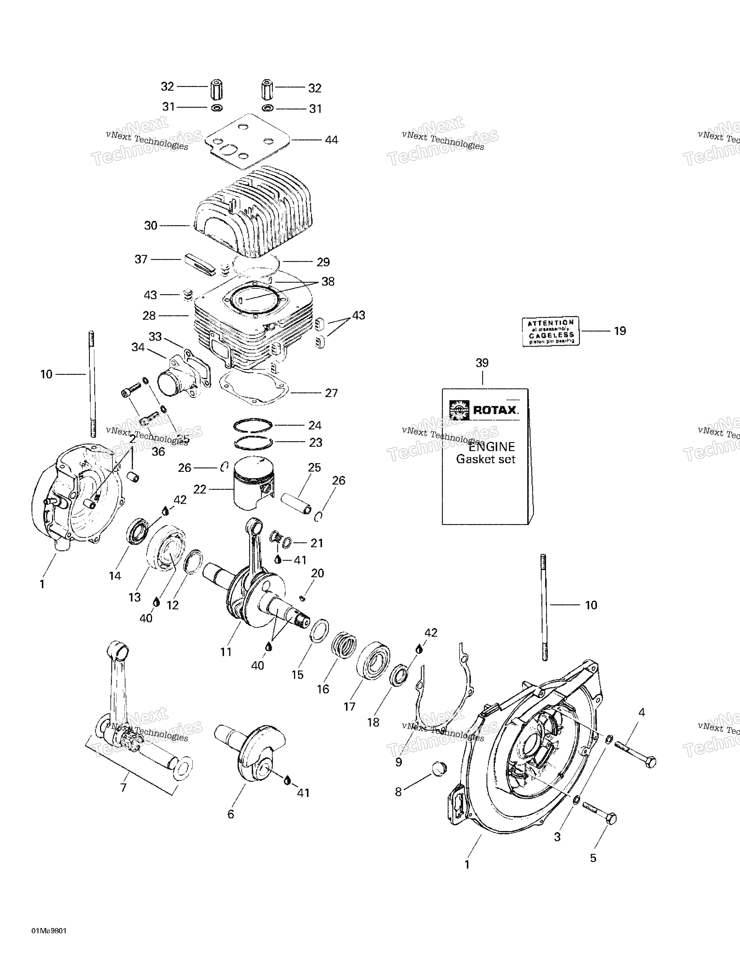 Картер And Cylinder
