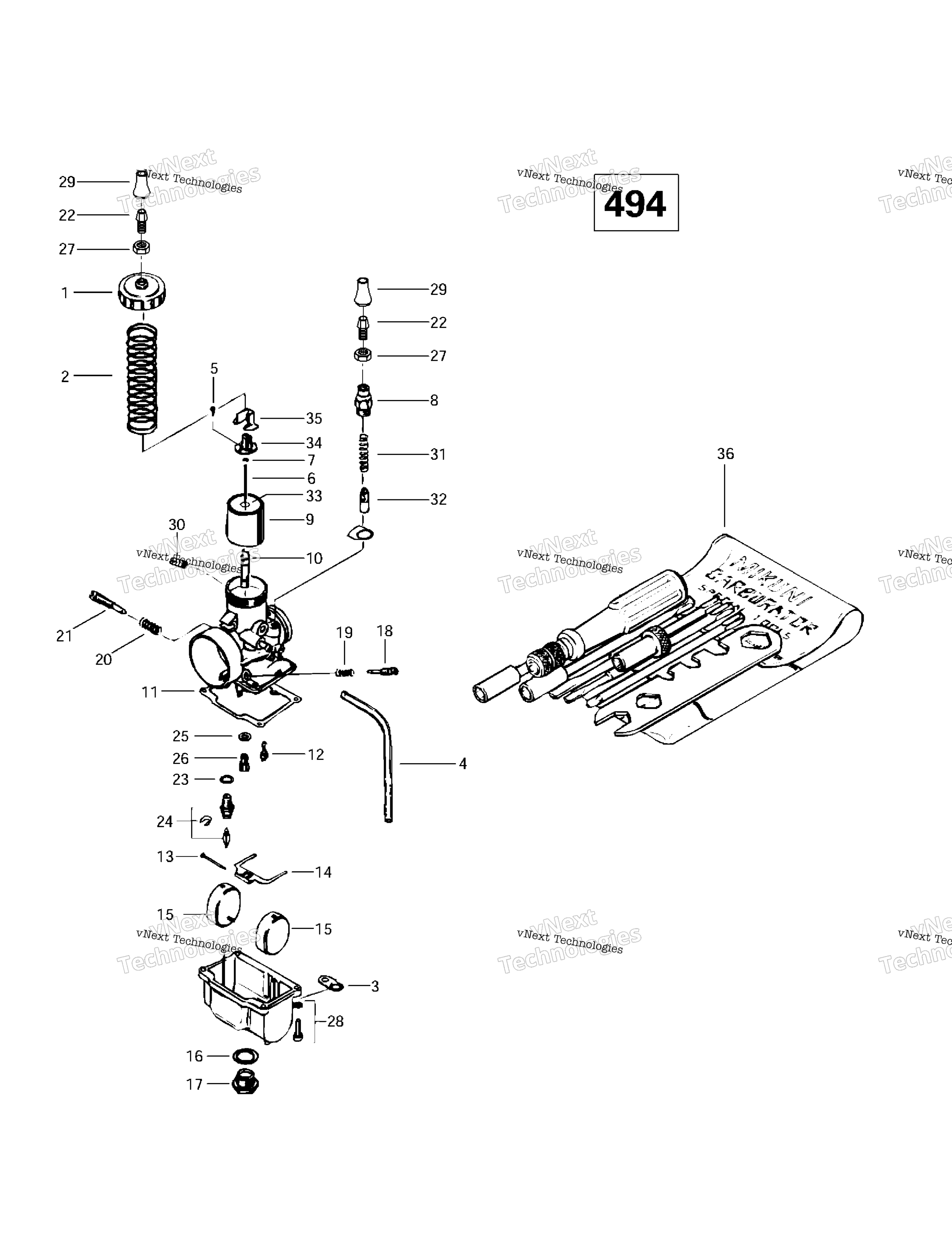 Carburetors 494