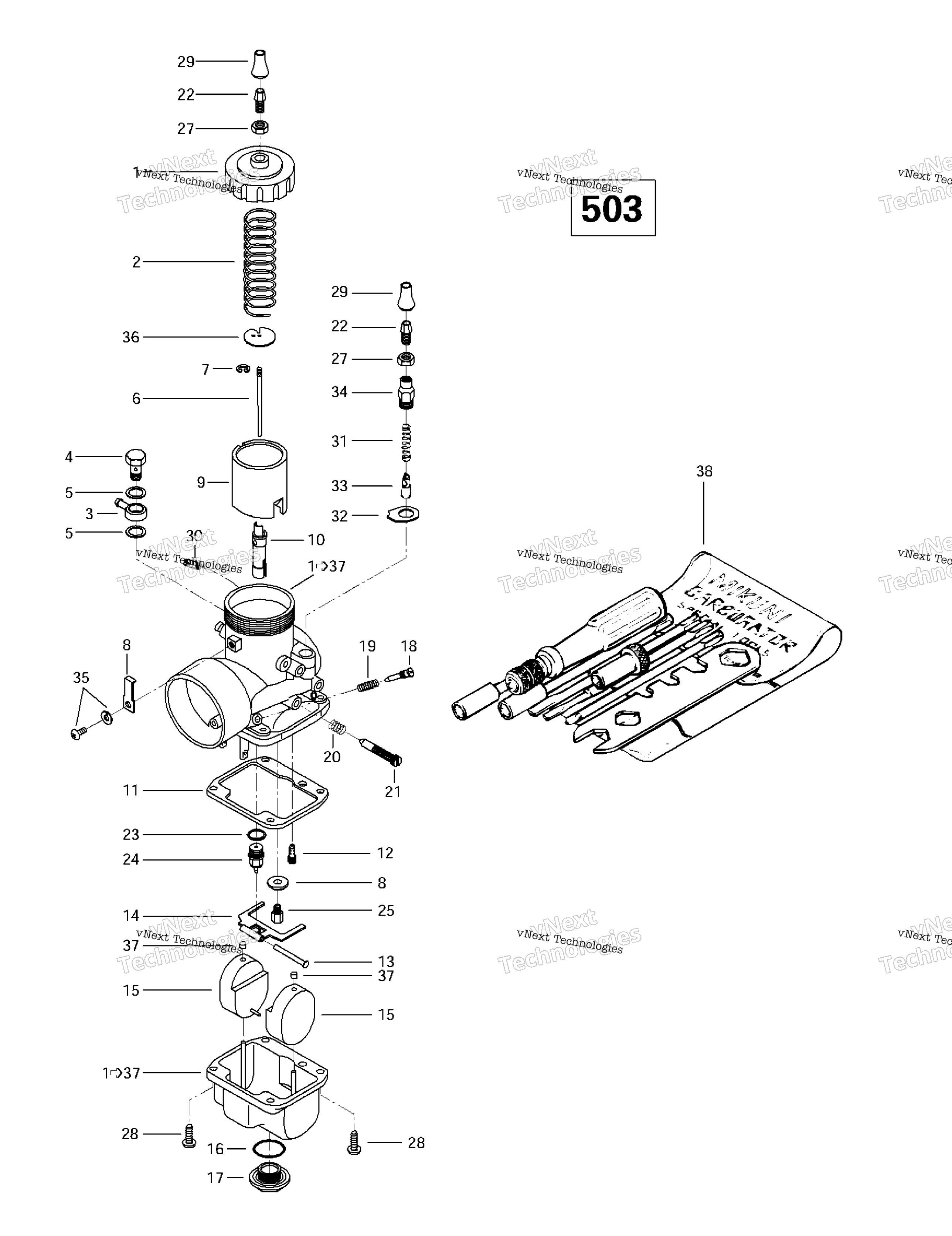 Carburetors 503