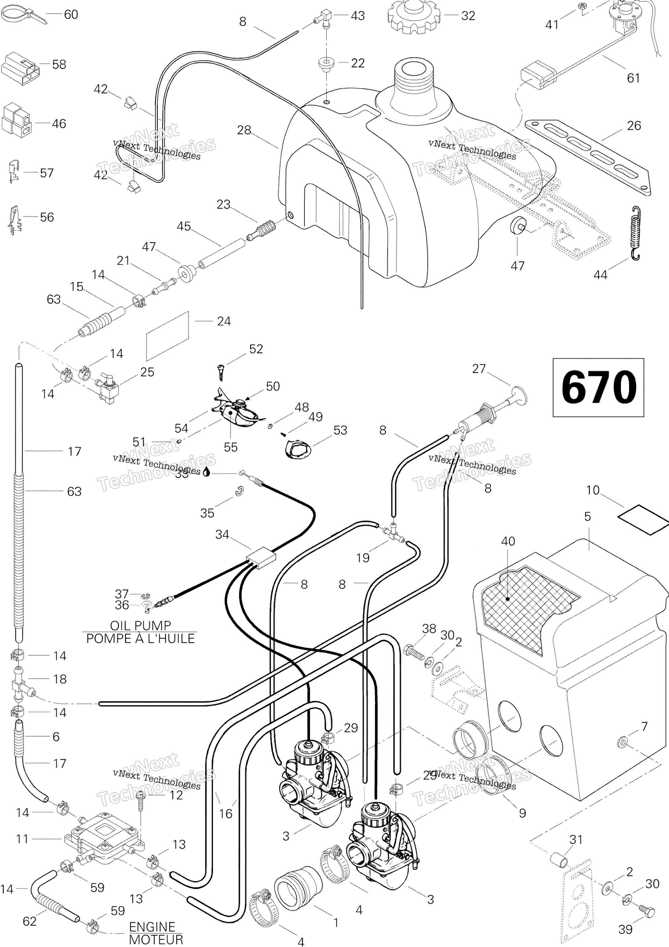 Топливная система System 670Se