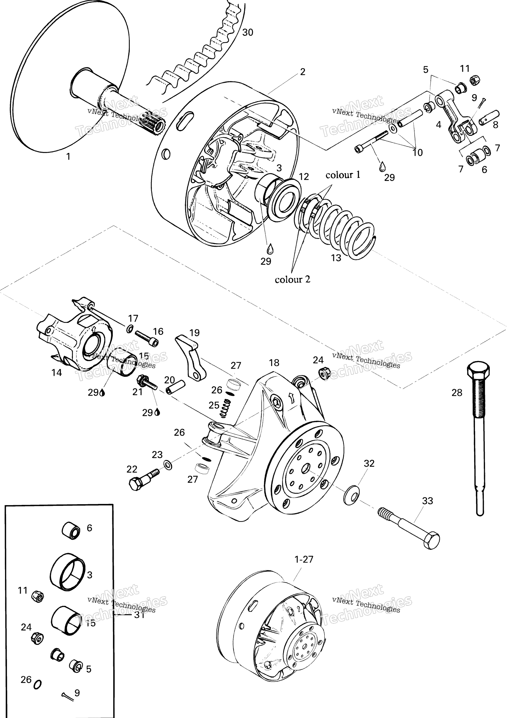 Привод Pulley 583