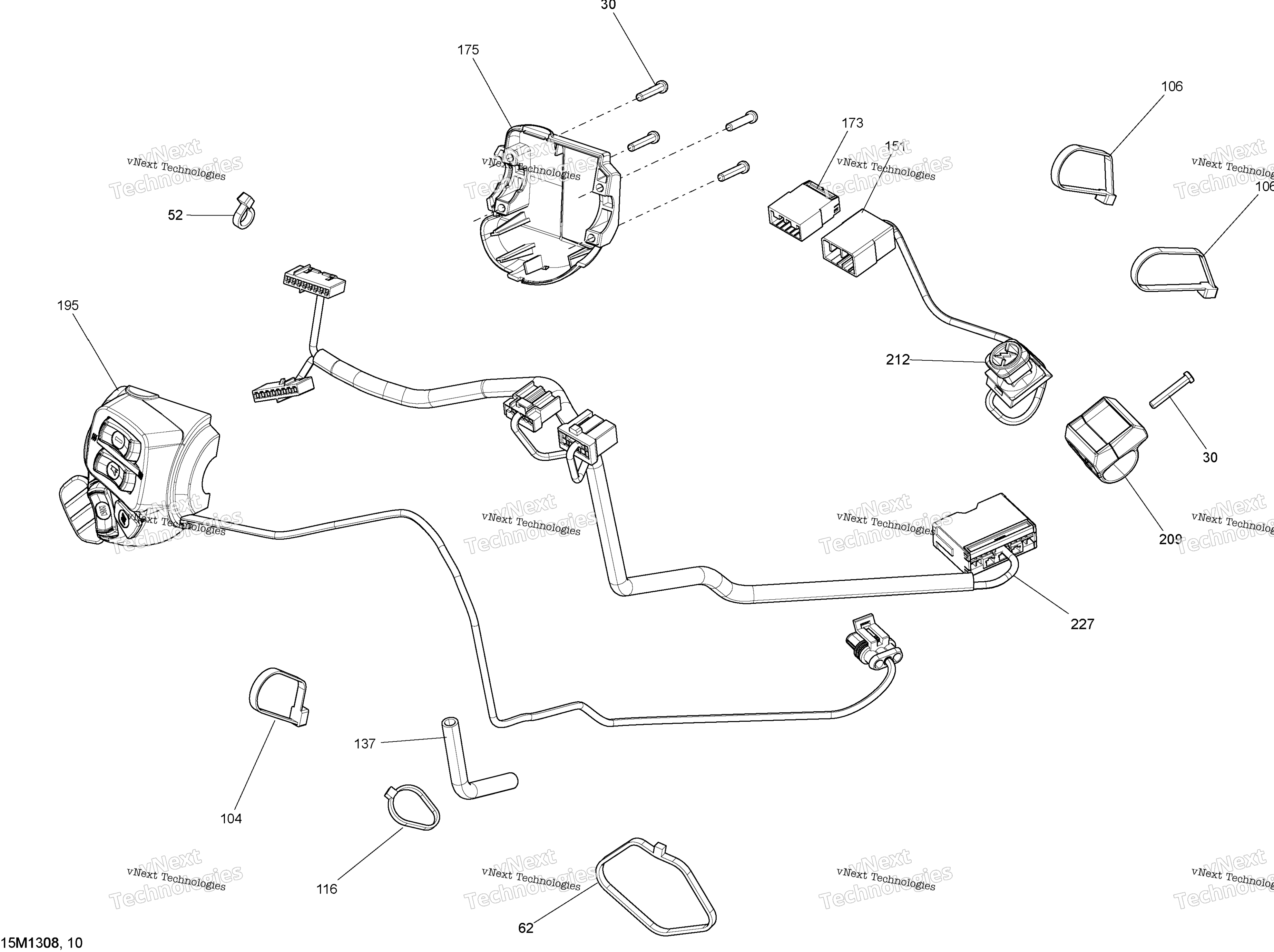 Рулевое управление Wiring Harness
