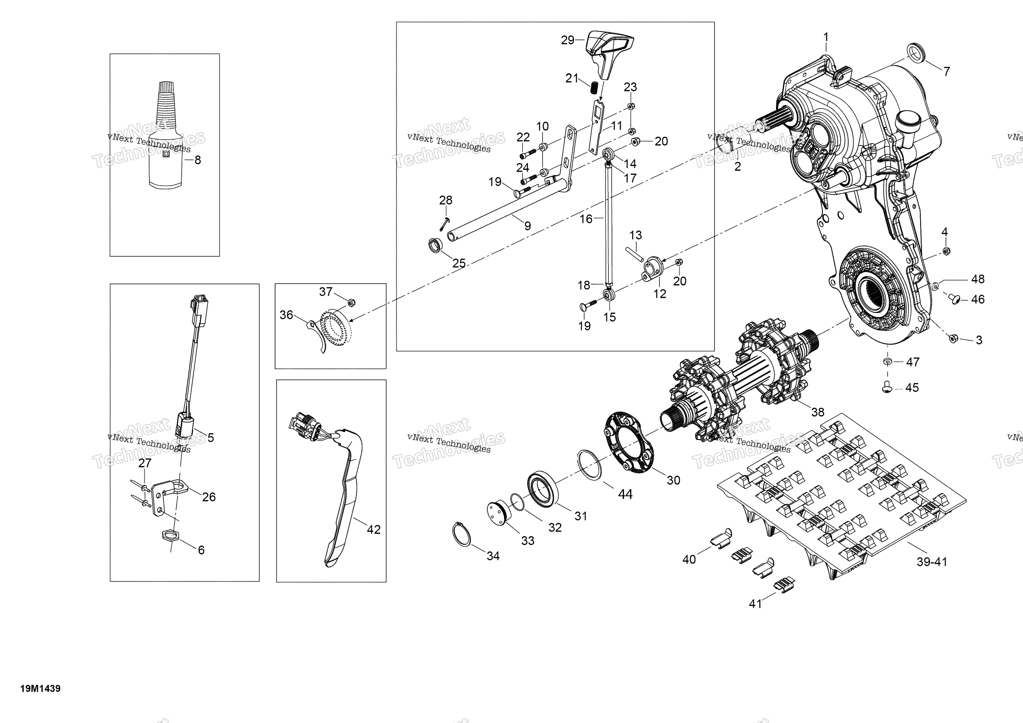 Привод Axle, Track And Belt Guard