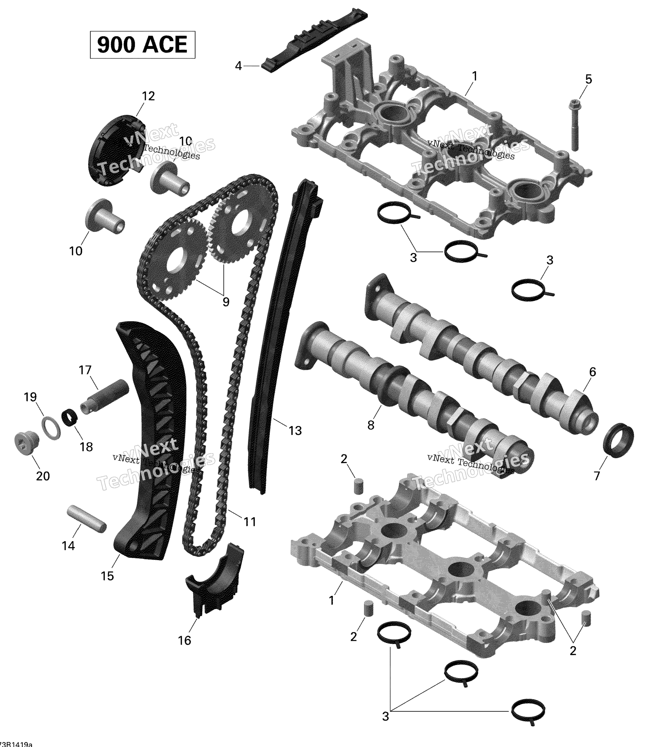 Клапанный механизм Train
