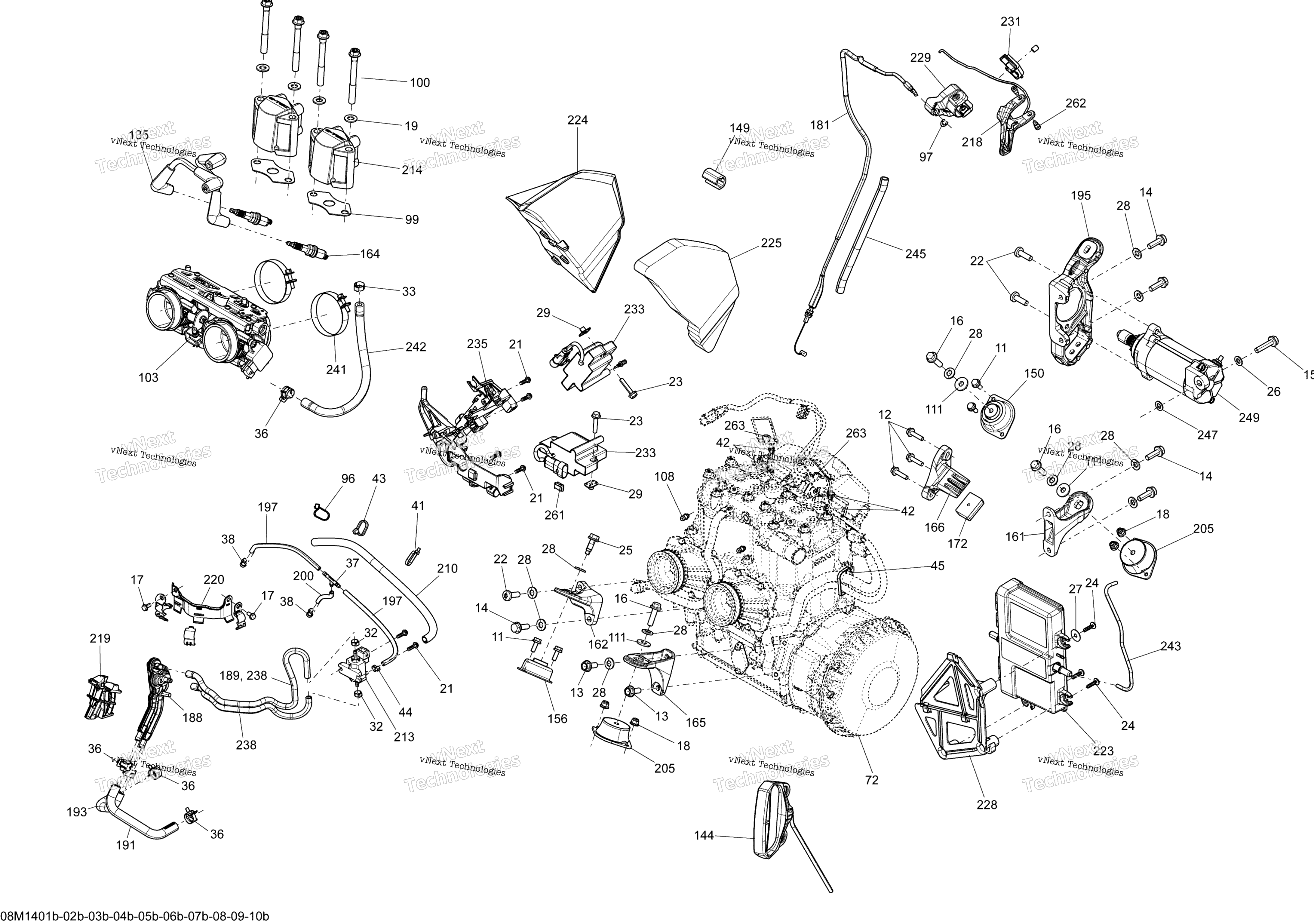 Двигатель And Engine Support 800Retec