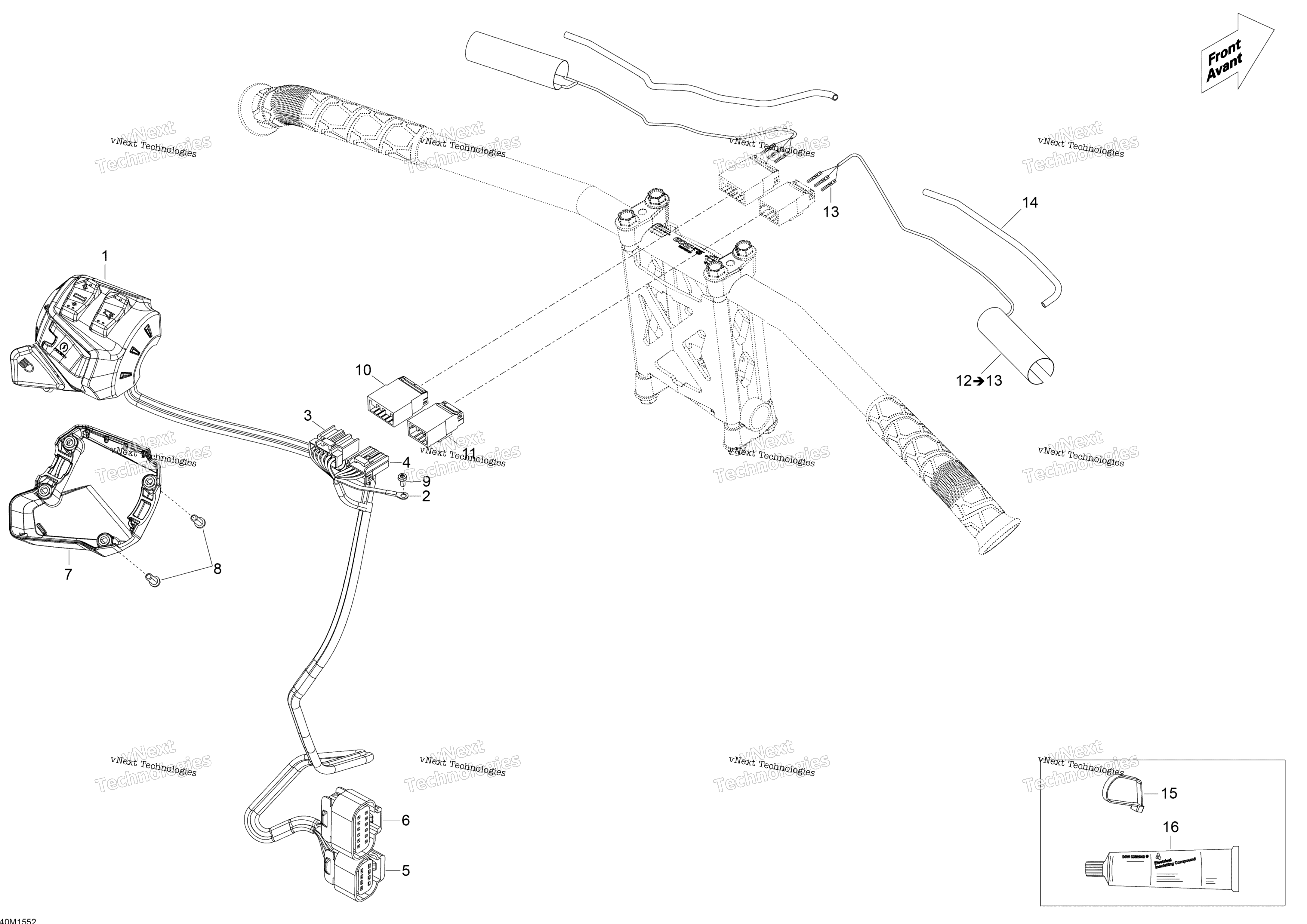 Рулевое управление Wiring Harness