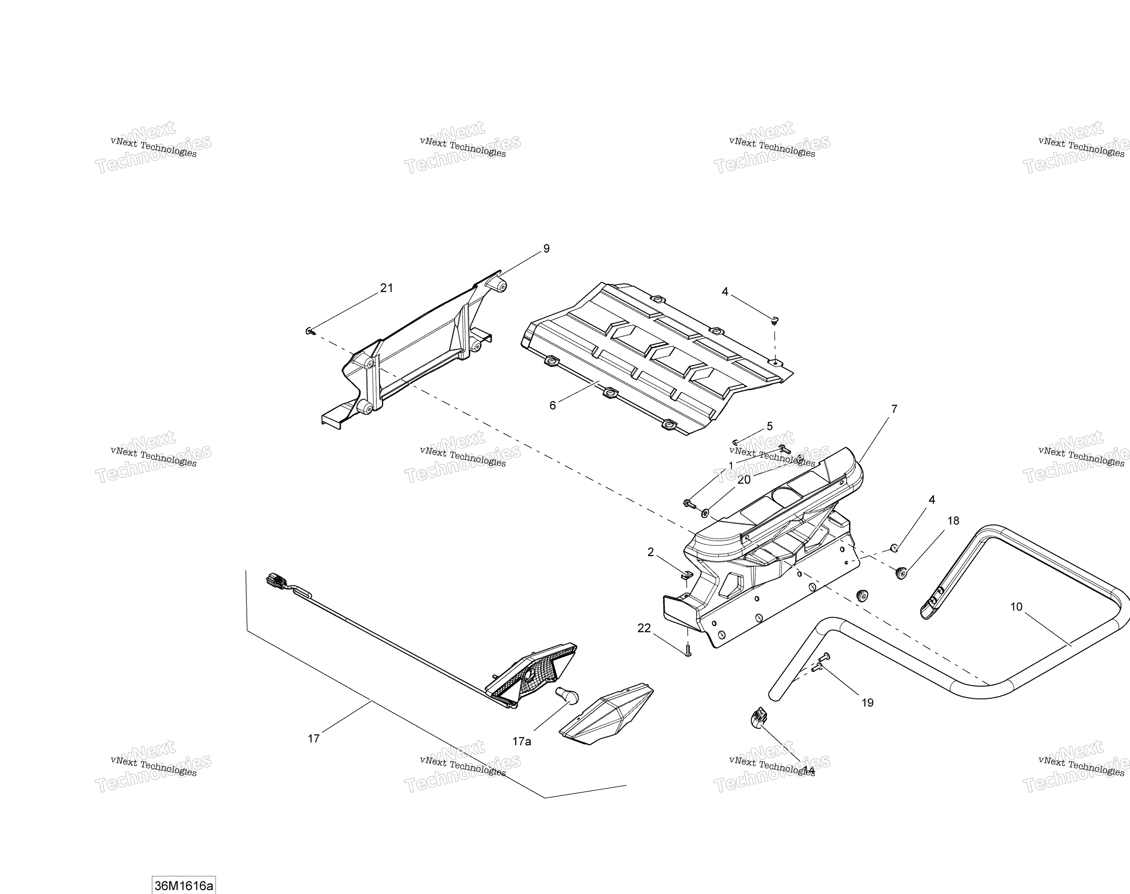 Багаж Rack - Package Sport