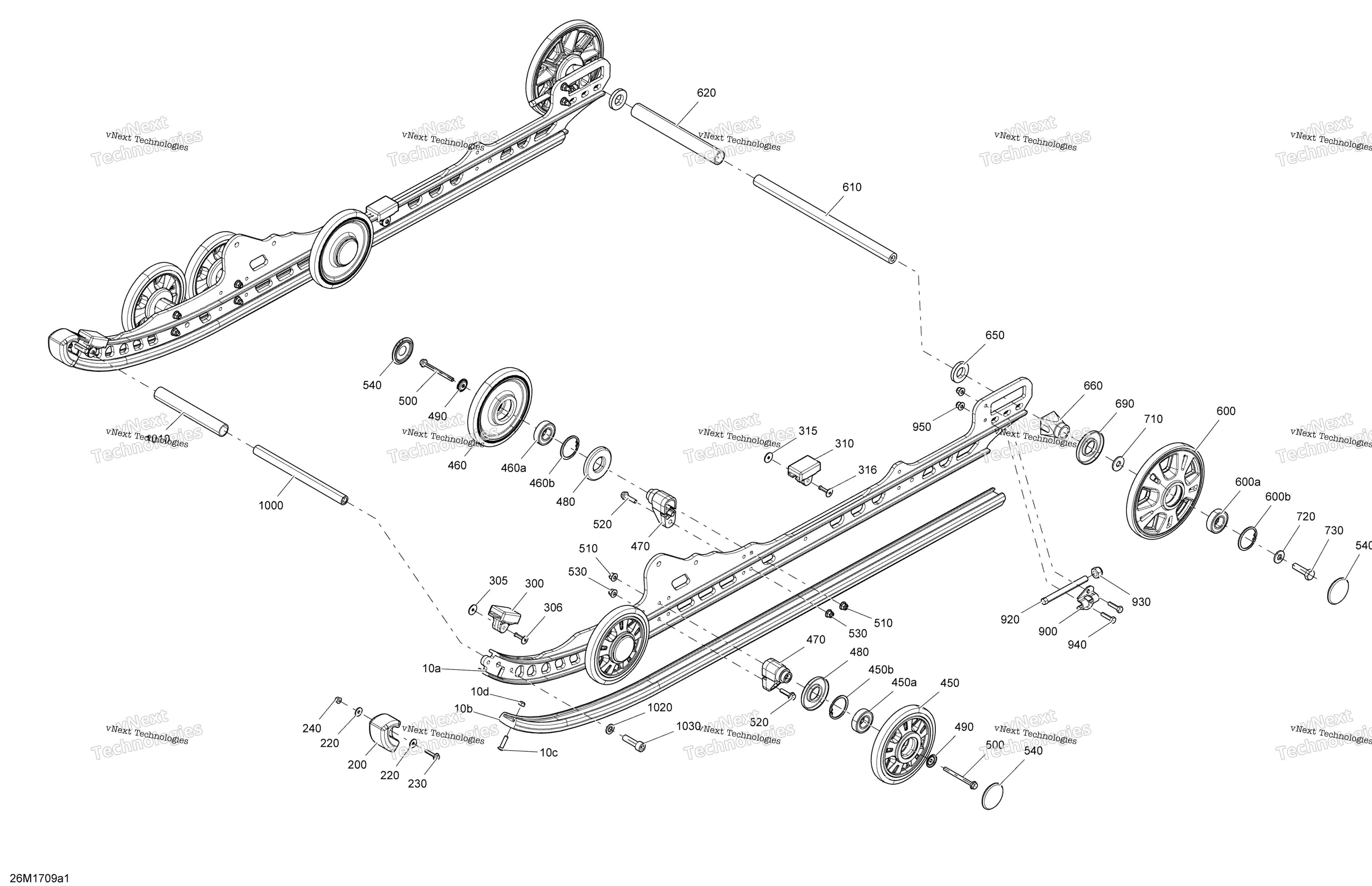 Задняя часть Suspension - Package Sport - Inferior