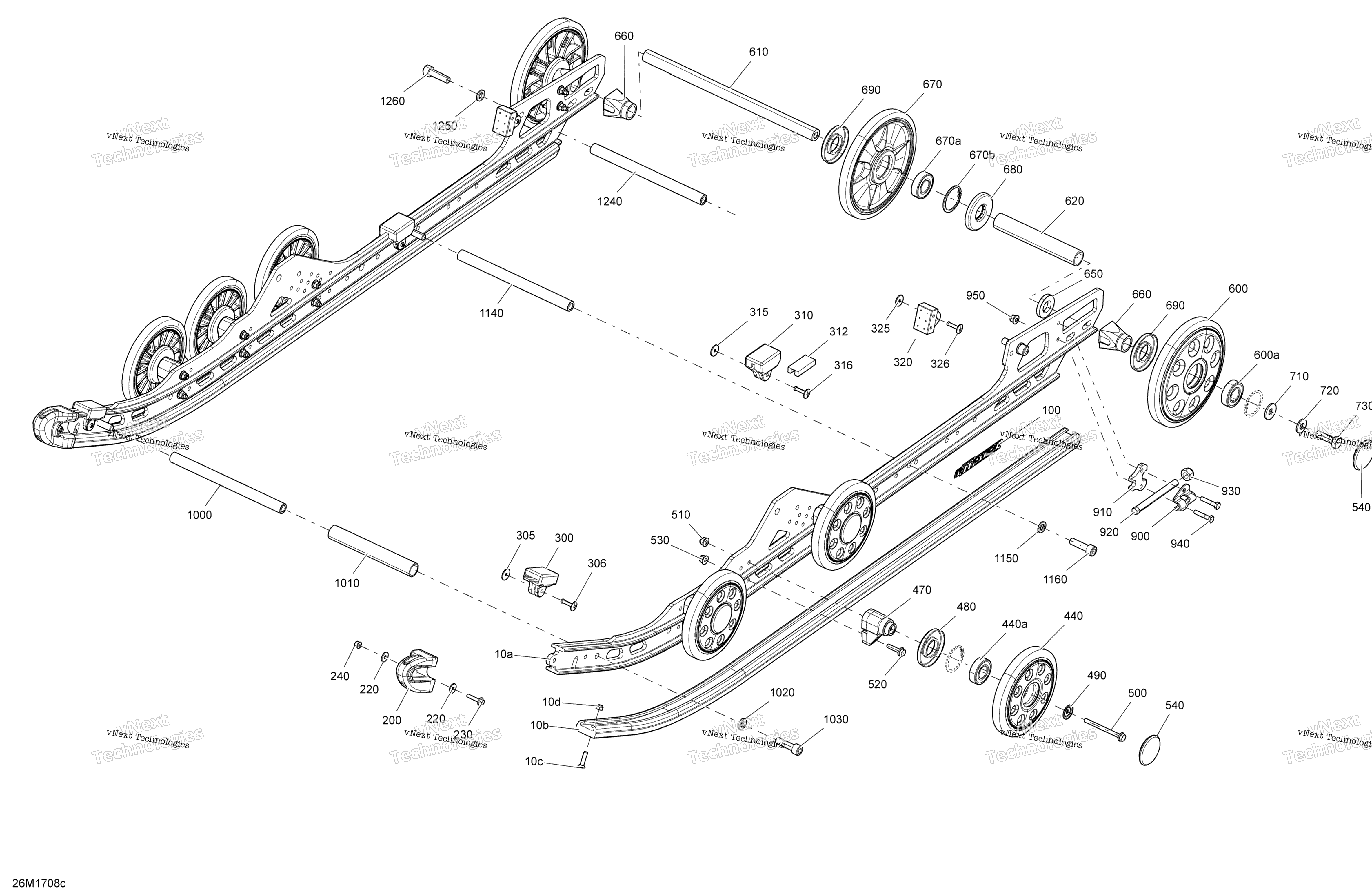 Задняя часть Suspension - Rmotion - Package Le - Inferior