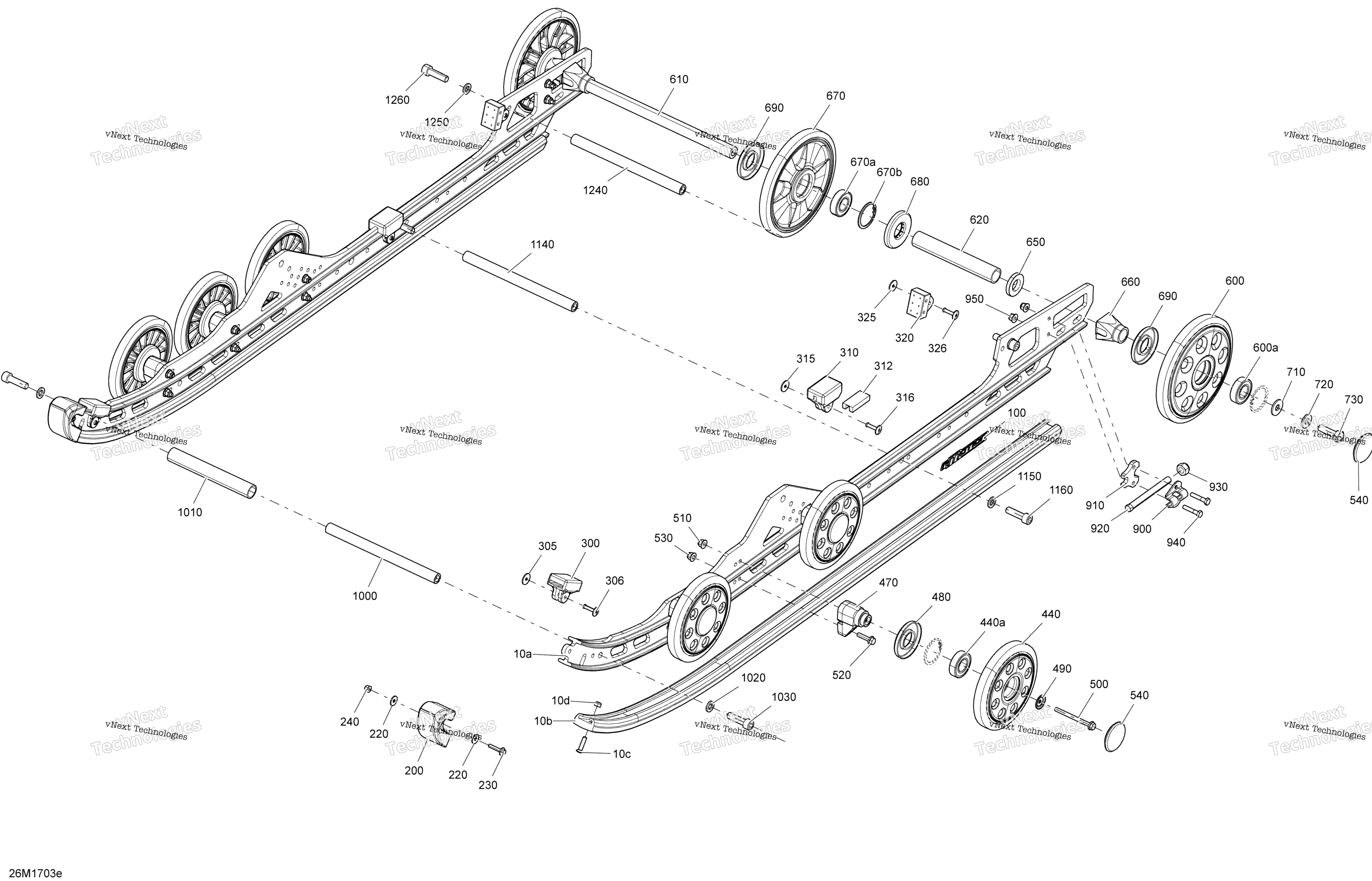 Задняя часть Suspension - Rmotion With Air Ride - Package Enduro - Inferior
