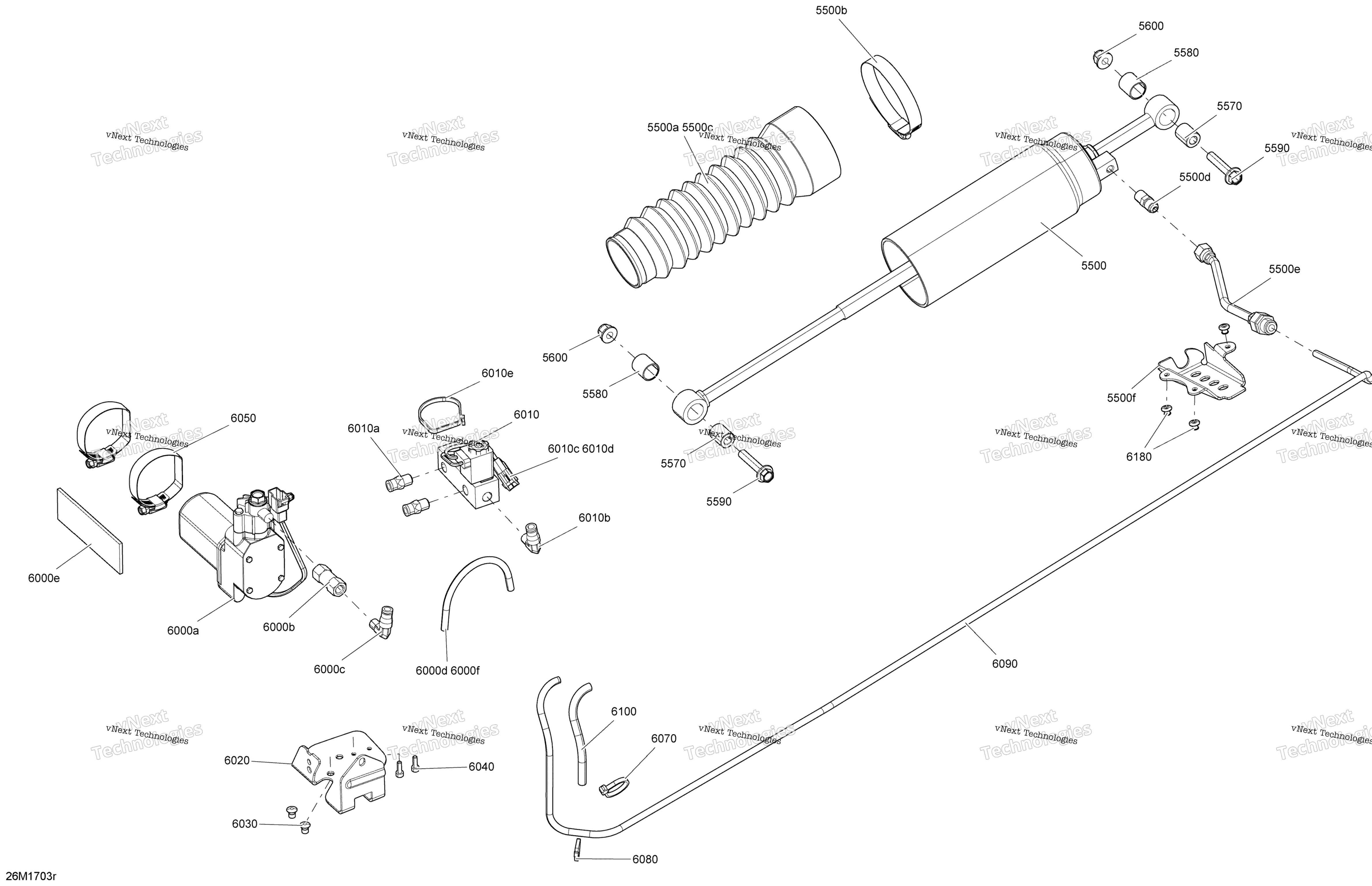 Задняя часть Suspension - Rmotion With Air Ride - Package Enduro - Shock