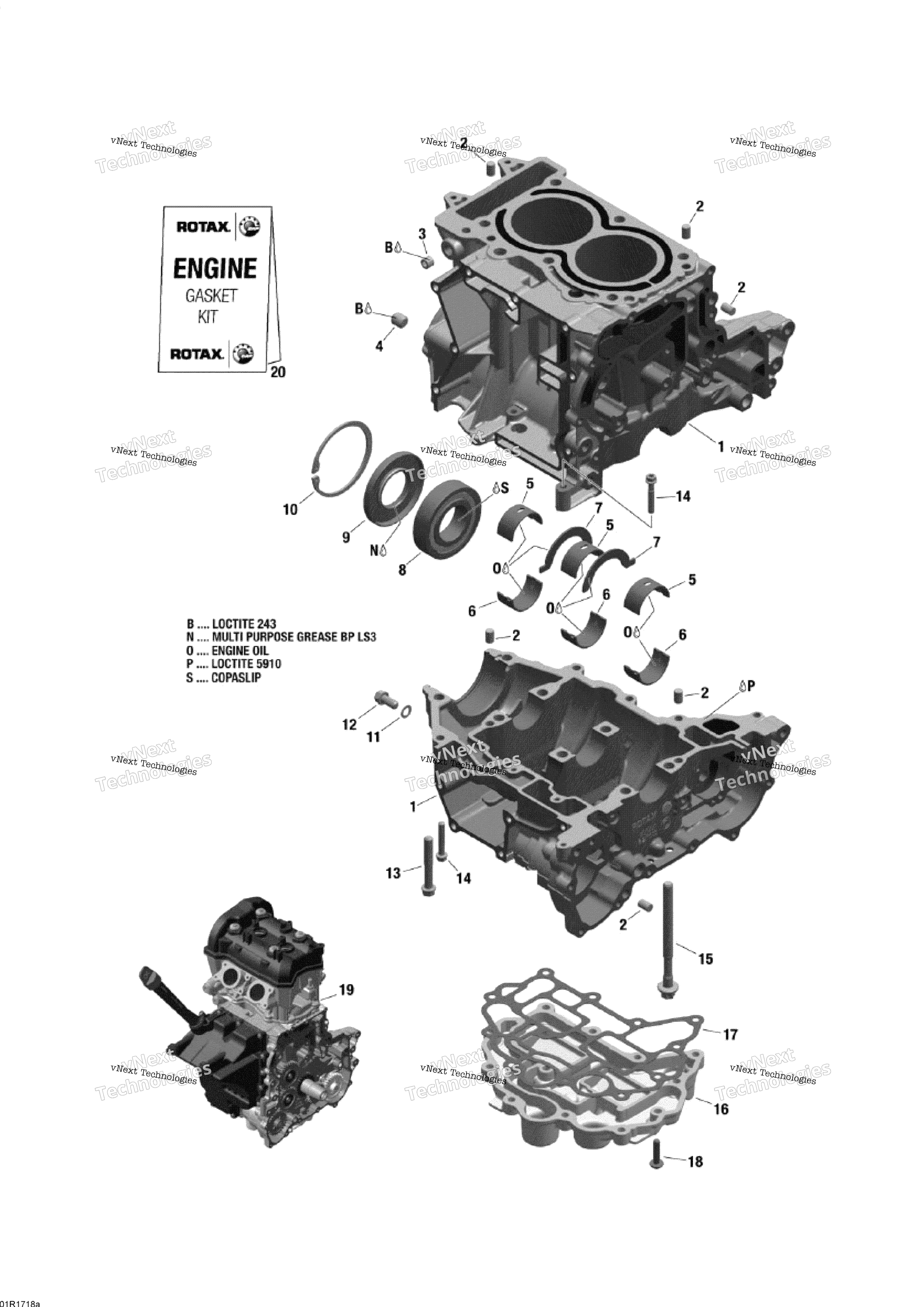 Двигатель Block - 600 Ace