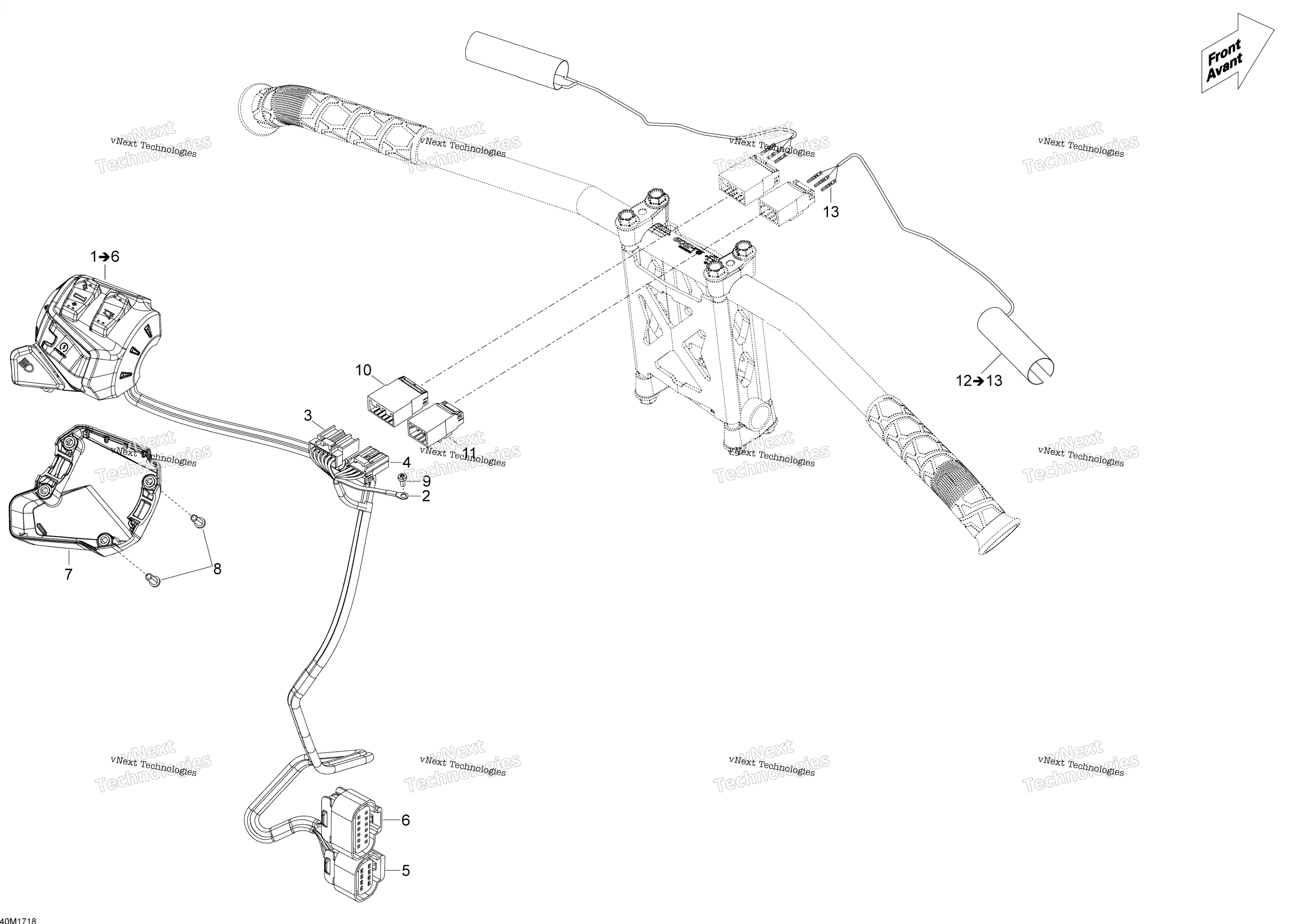 Рулевое управление Wiring Harness