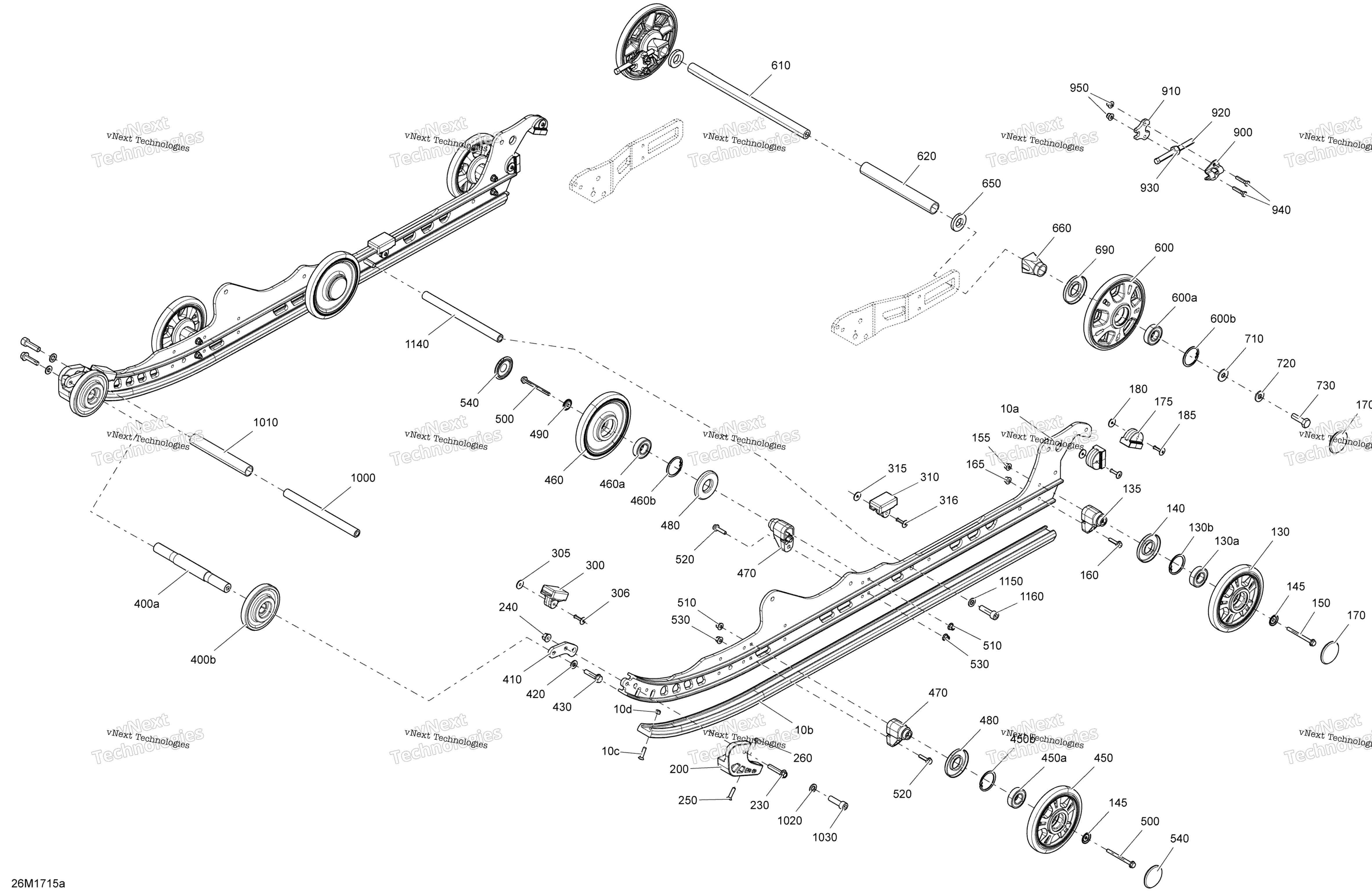 Задняя часть Suspension - Package Lt - Inferior