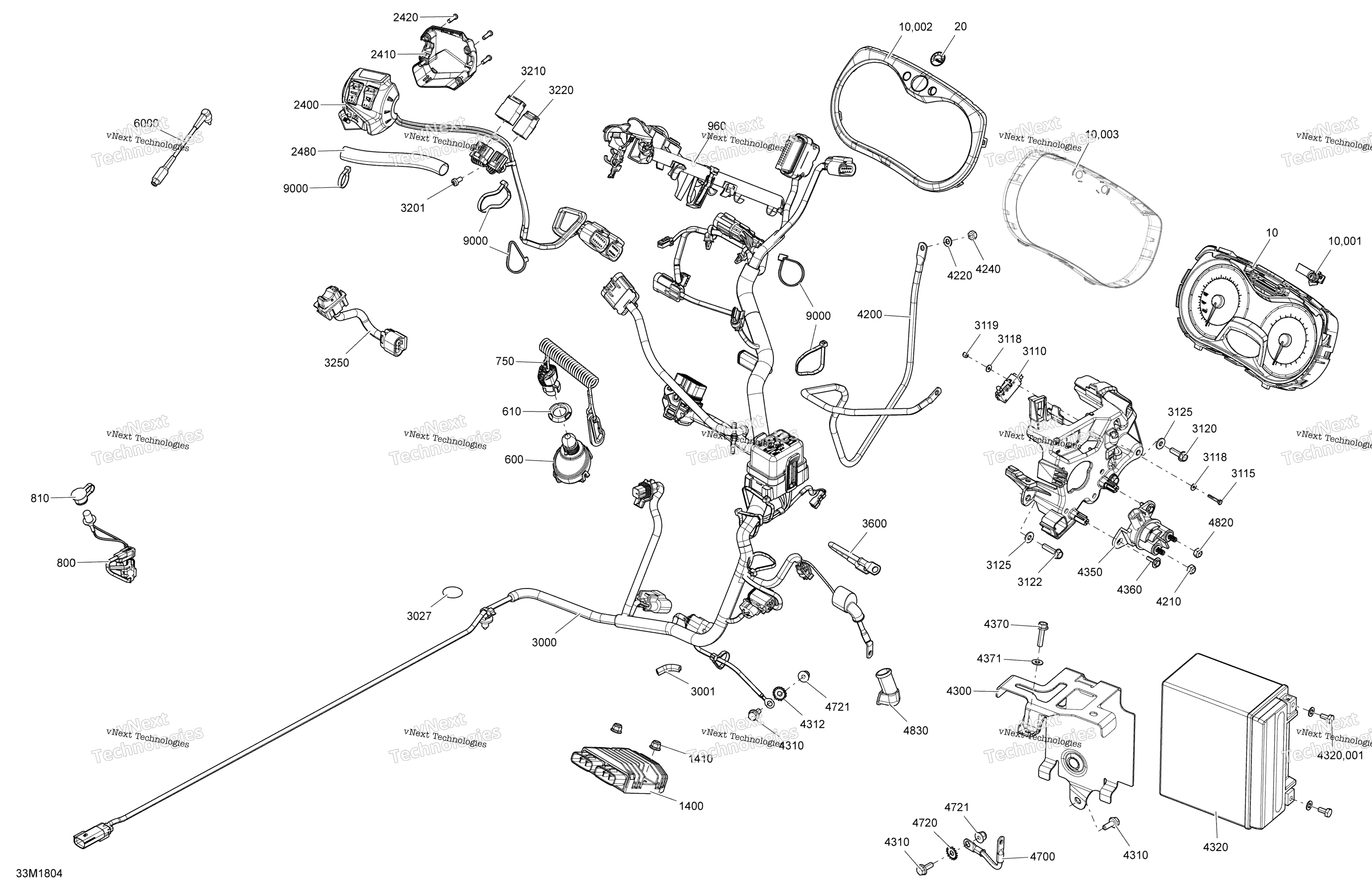 Электрооборудование System Grand Touring - 600 Ace