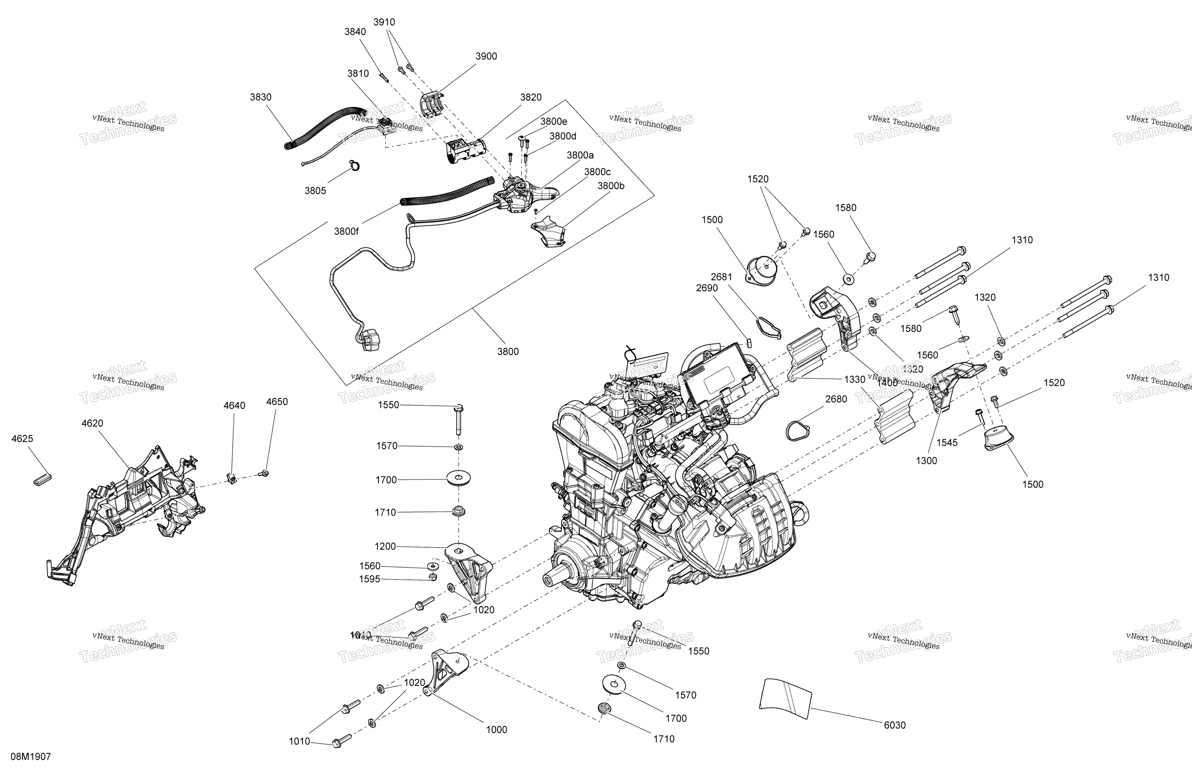 Двигатель - 600 Ace
