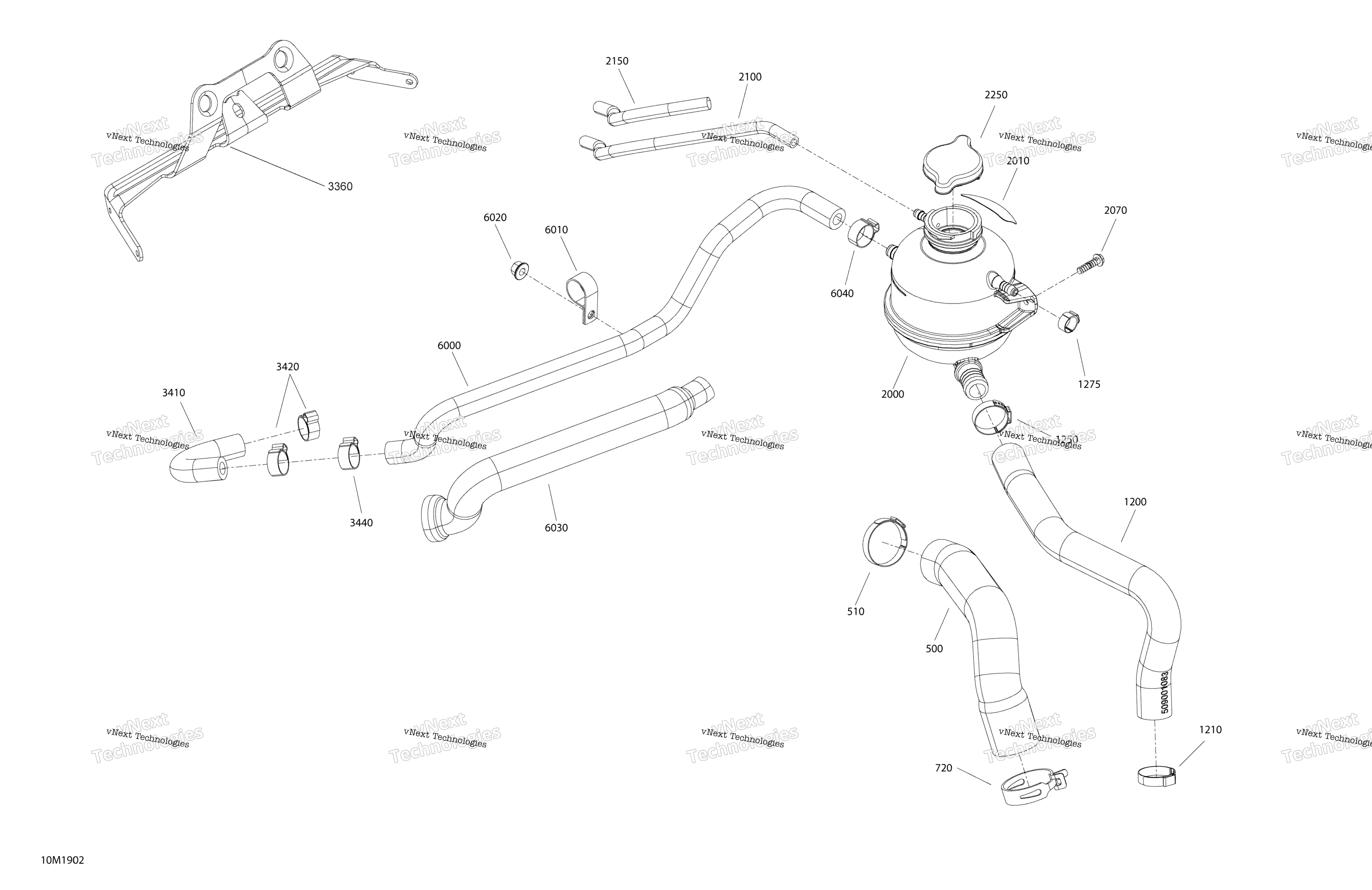 Система охлаждения 900 Ace - Without Air Radiator Kit
