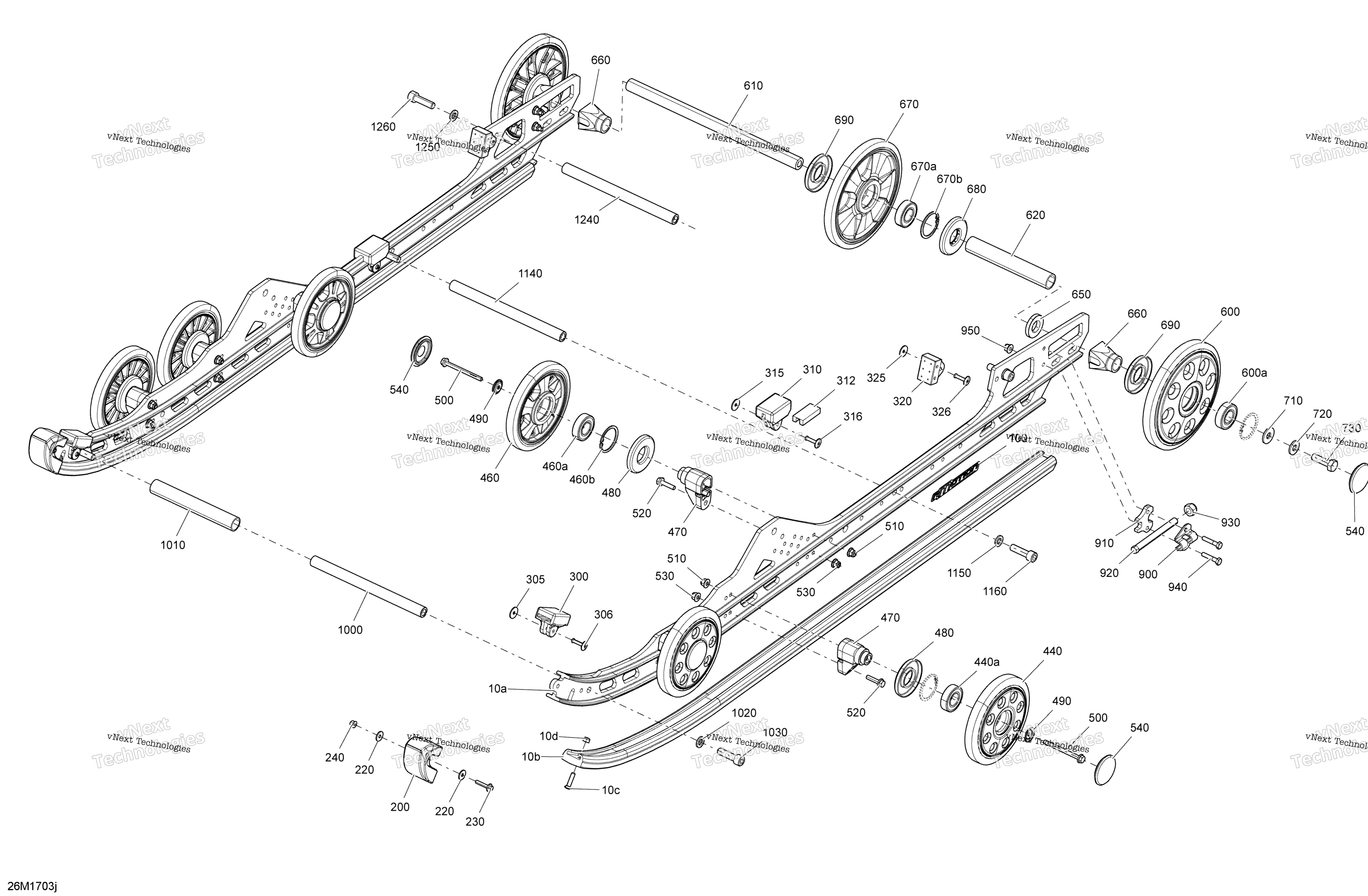 Задняя часть Suspension - Rmotion With Qas - Package X - Inferior