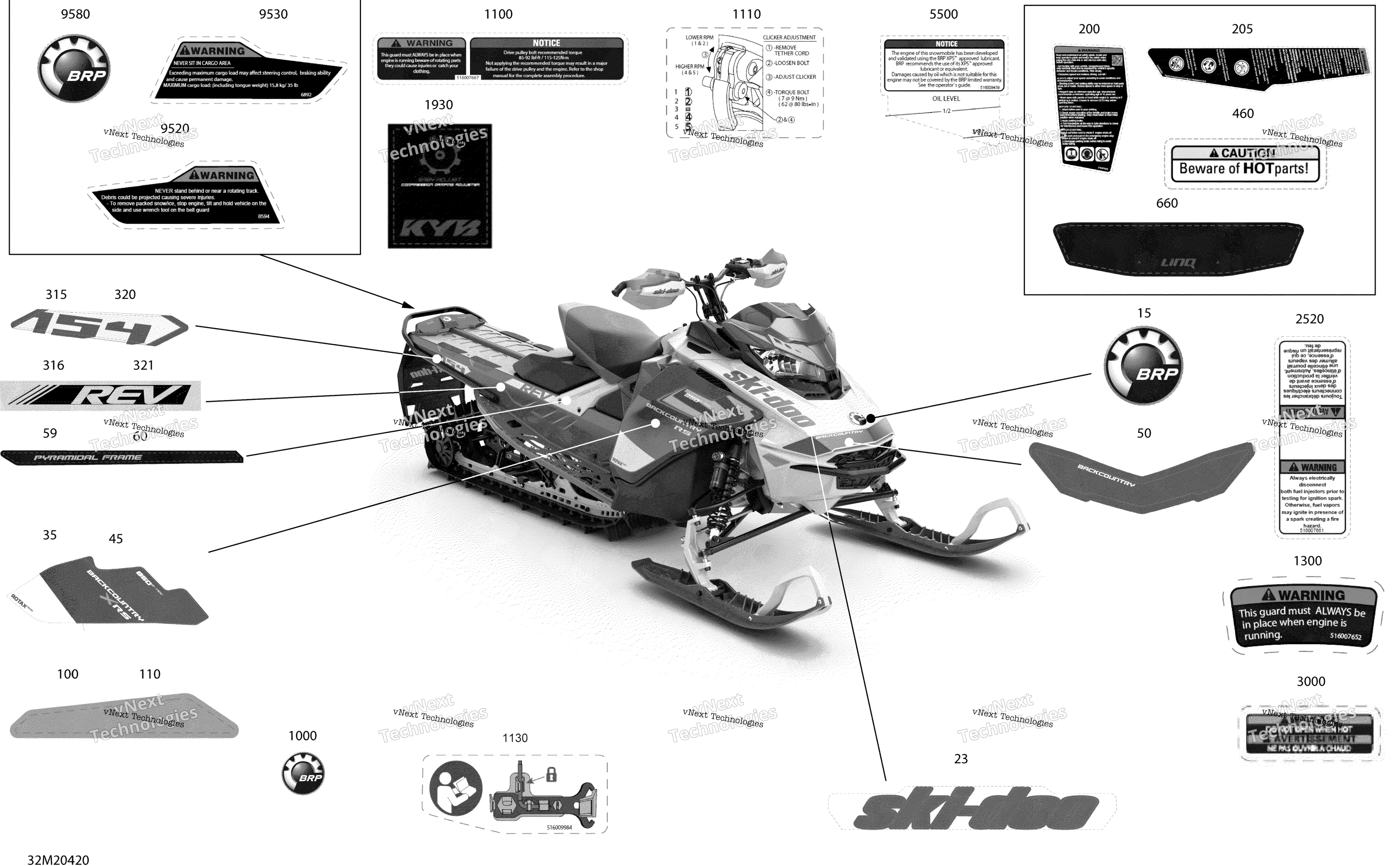 кузов наклейки Xrs 154