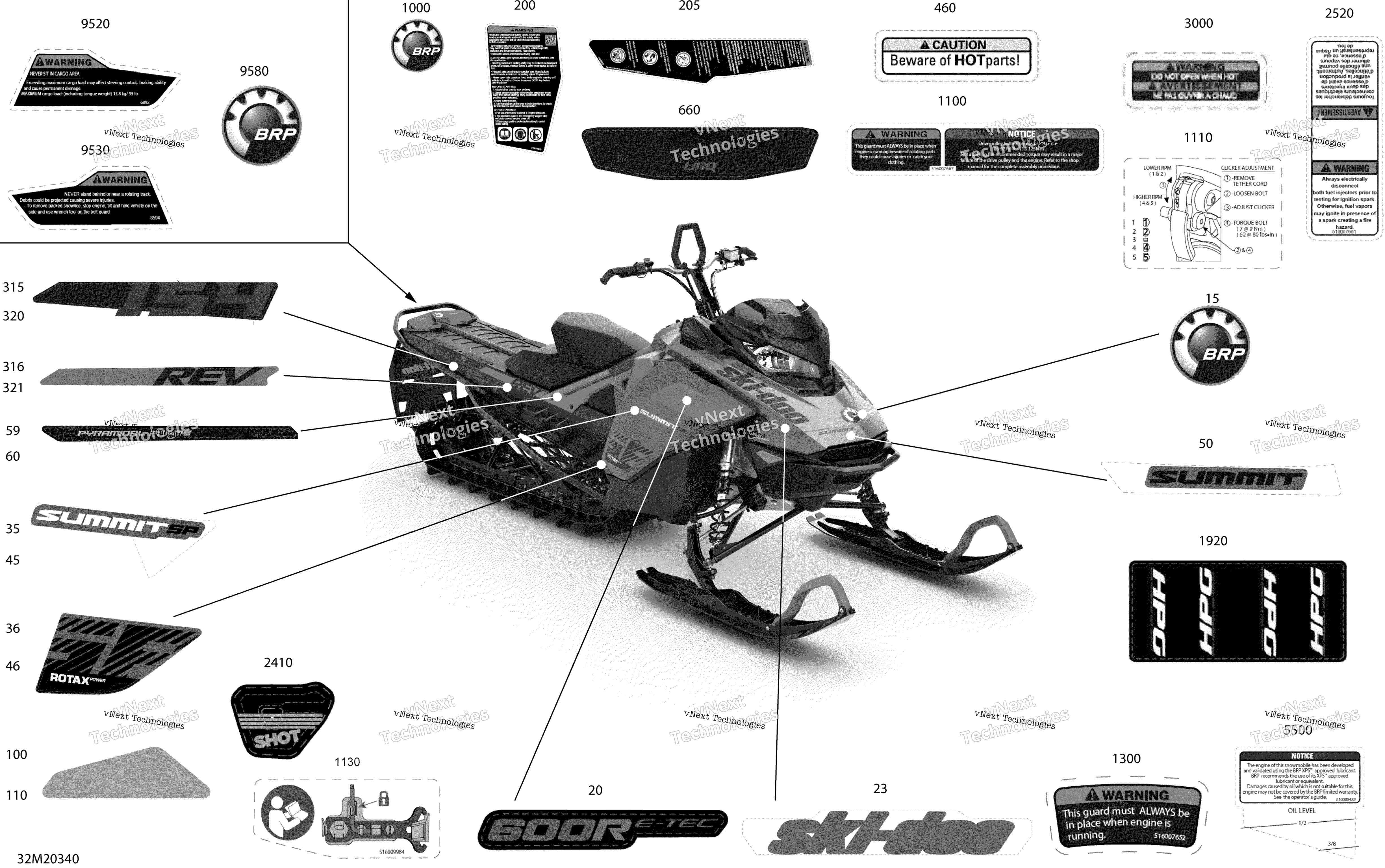кузов наклейки Sp 154