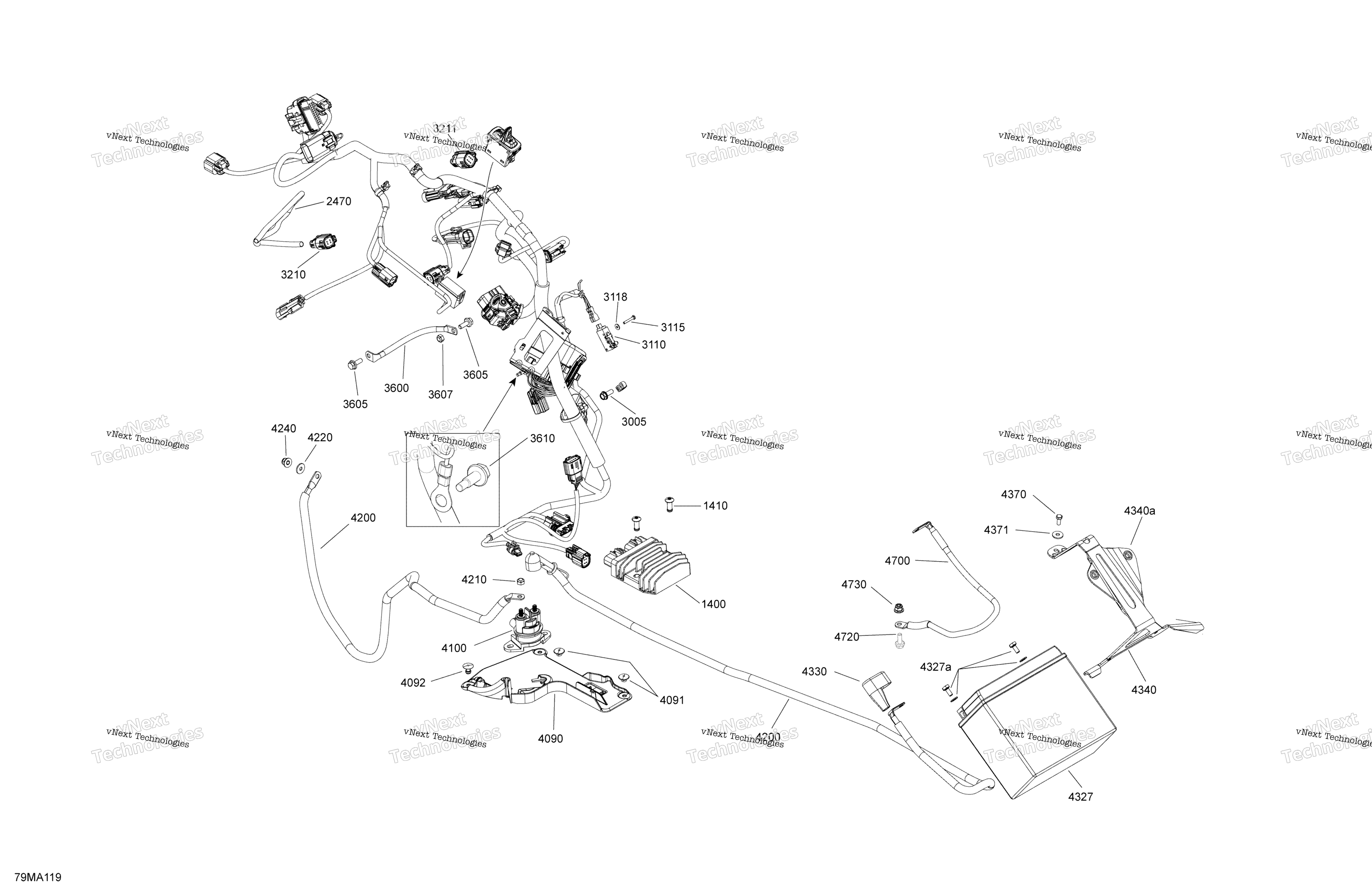 Электрооборудование - Lower Section