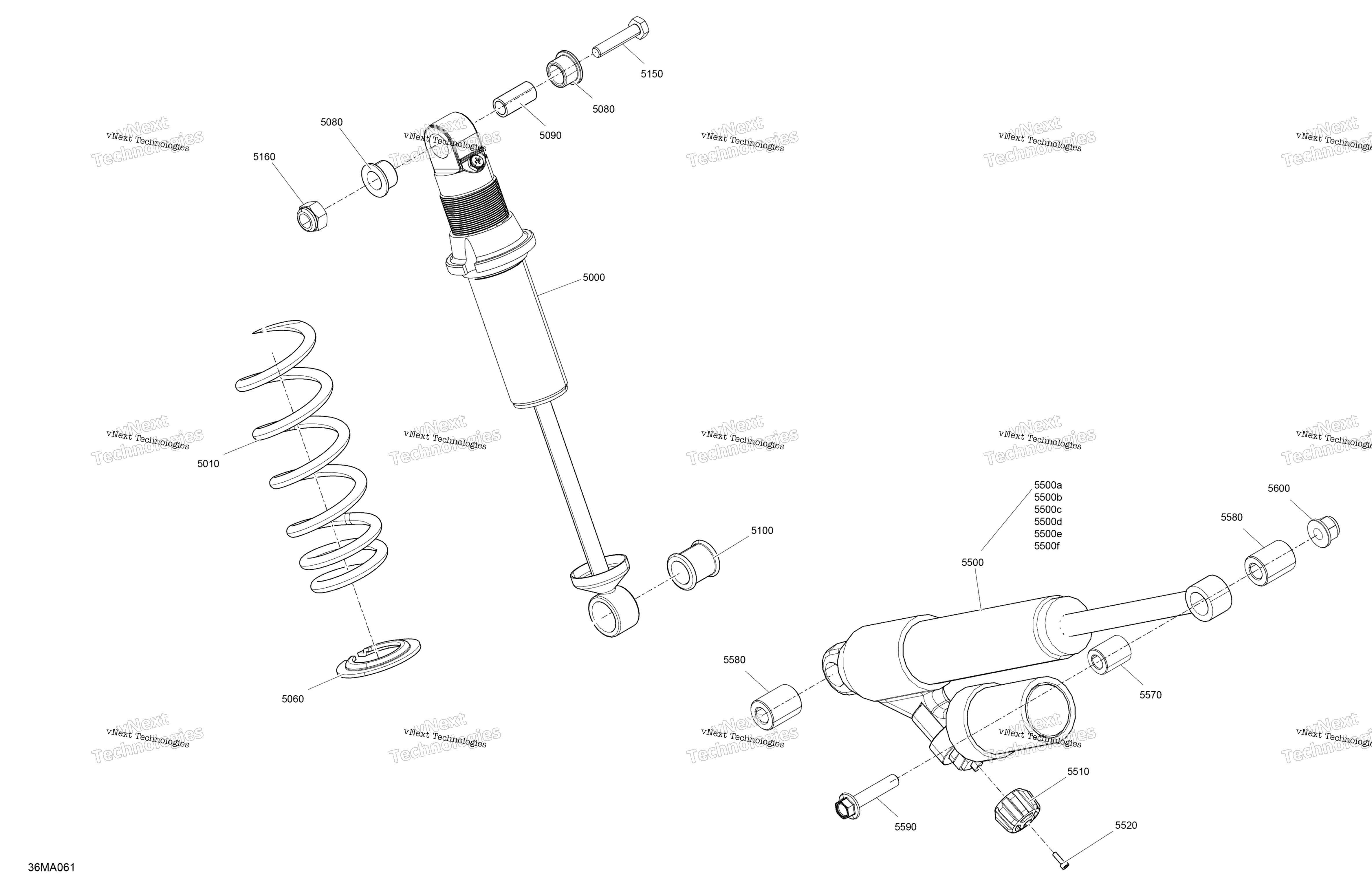 Подвеска - Rear Shocks