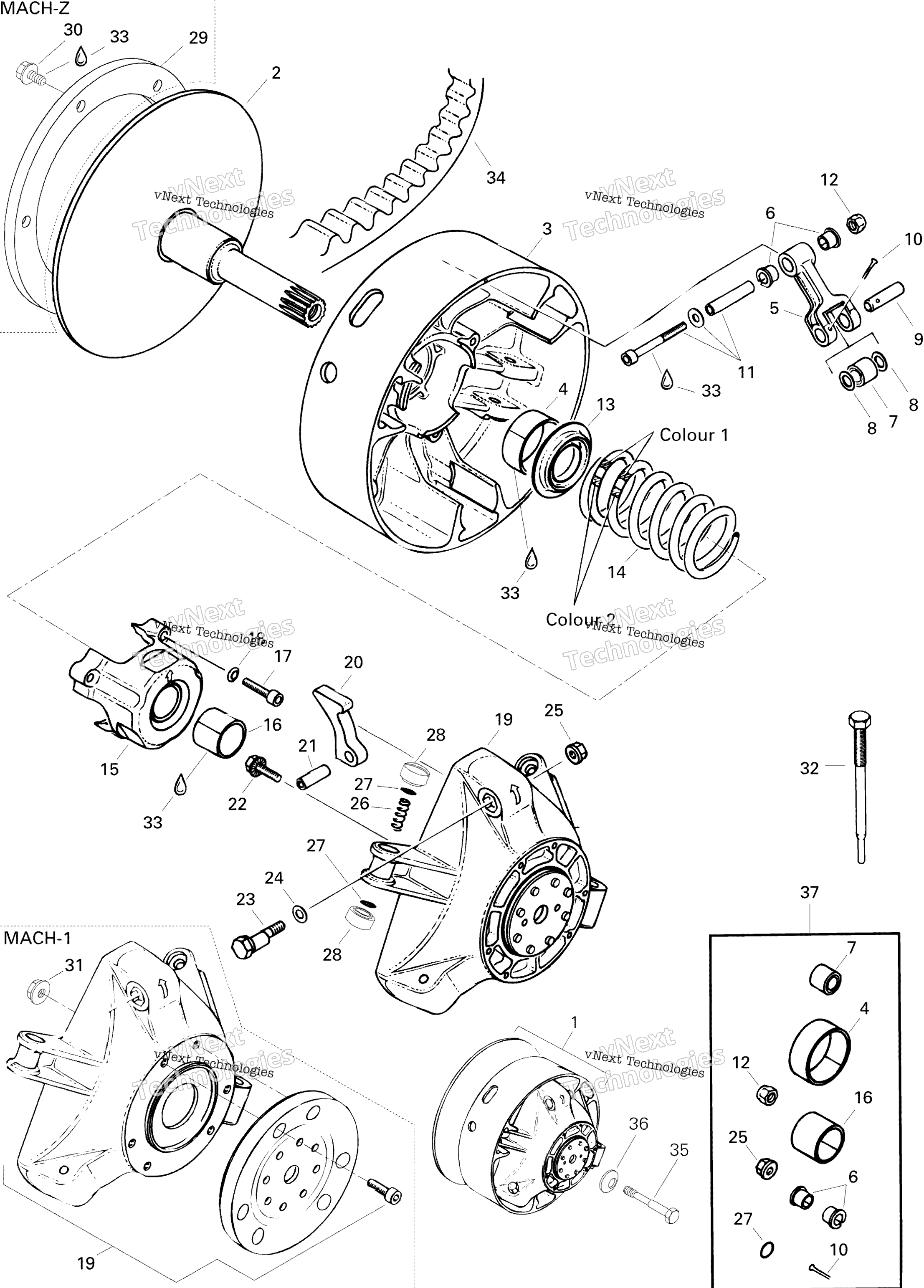 Привод Pulley Form Iii