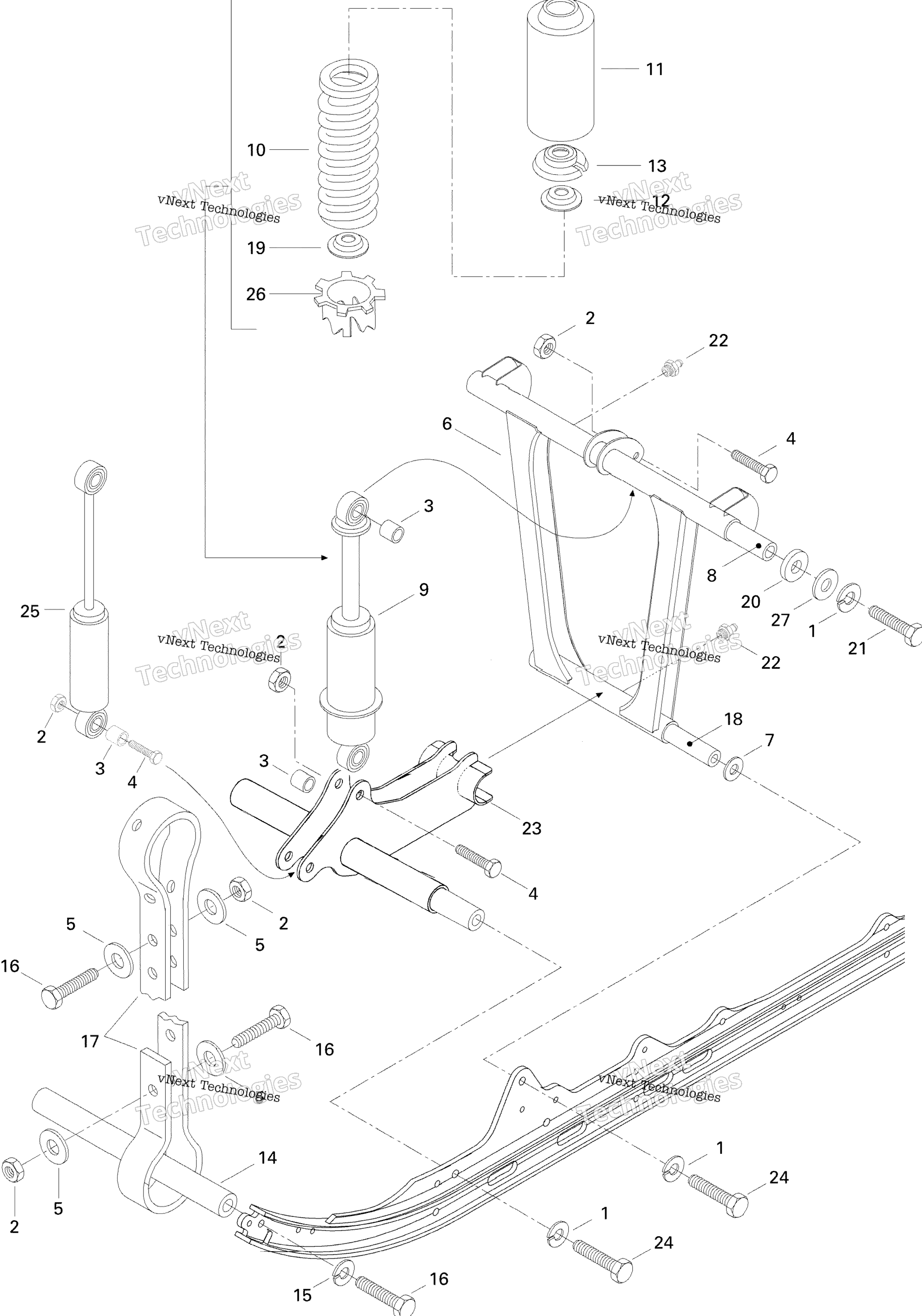 Передняя часть Arm Formula Sls