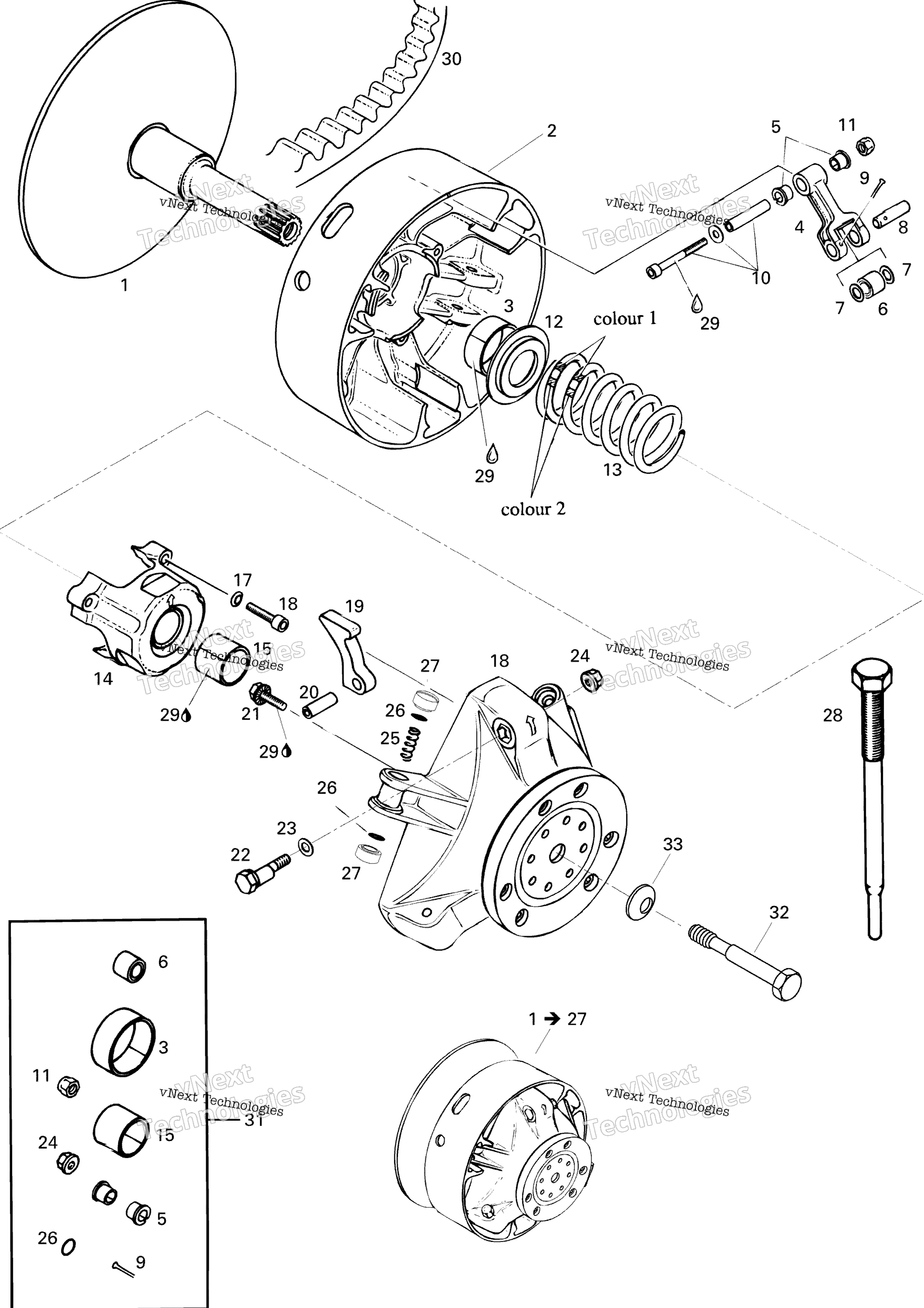 Привод Pulley Formula Ss