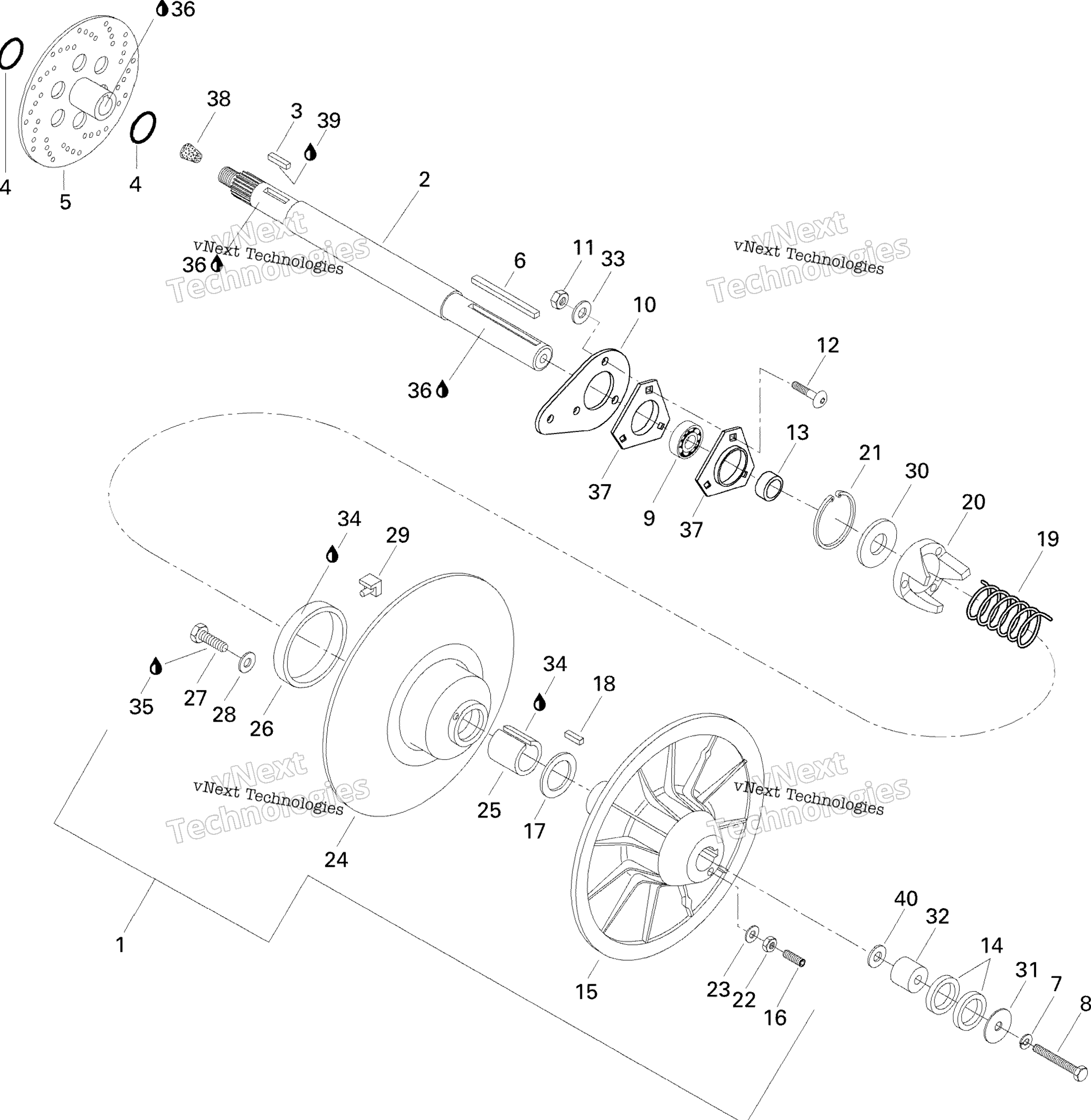 Ведомый Pulley Formula Z