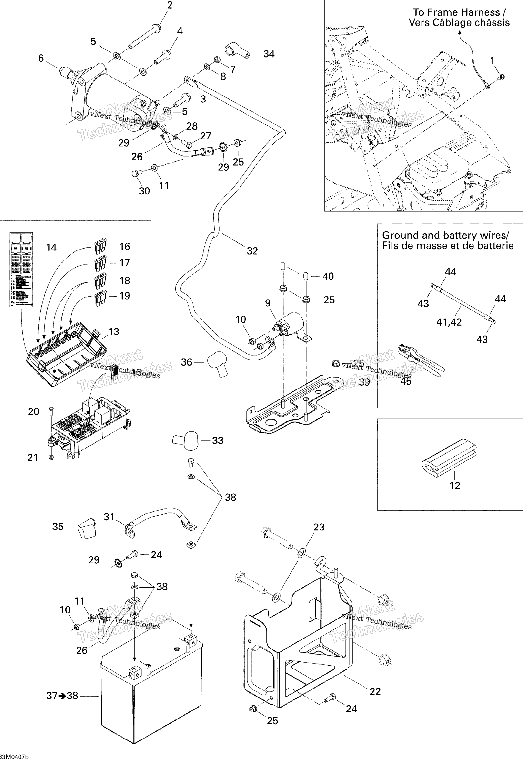 Battery, Starter, предохранитель бокс